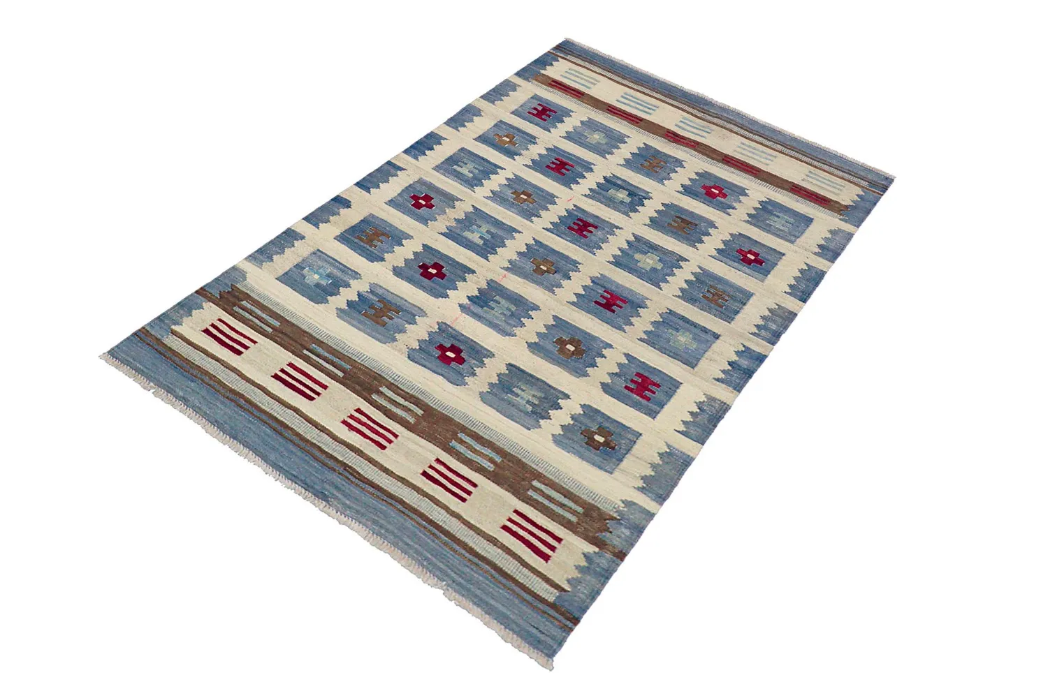 Orientální Koberec - Vegi Kelim Hand Woven - 98 x 151 cm