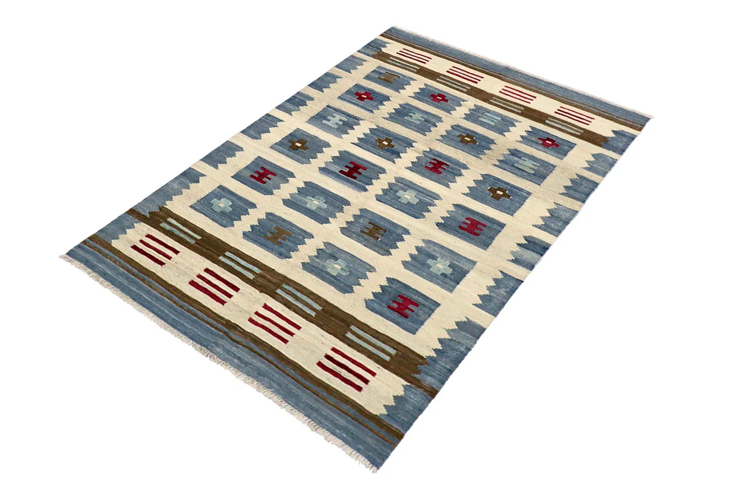 Orientální Koberec - Vegi Kelim Hand Woven - 100 x 148 cm