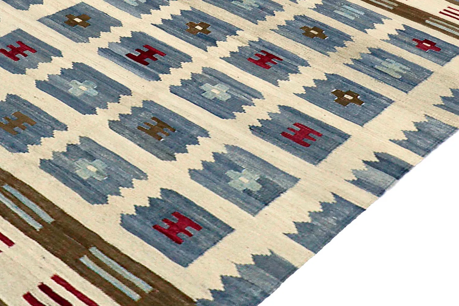 Orientální Koberec - Vegi Kelim Hand Woven - 100 x 148 cm