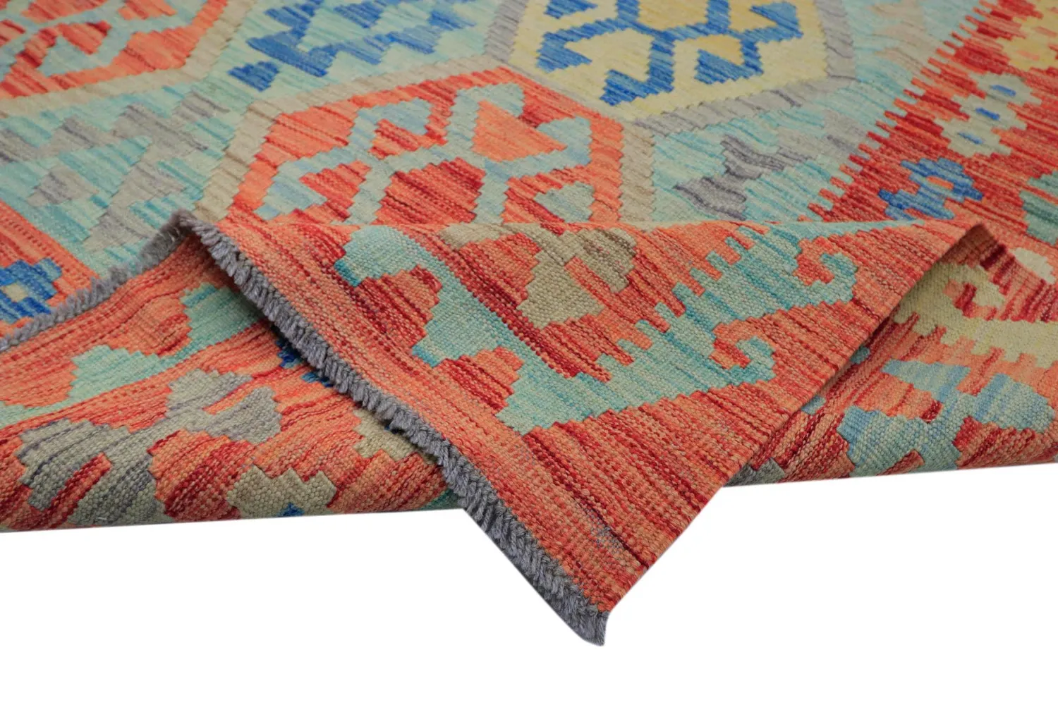 Orientální Koberec - Vegi Kelim Hand Woven - 196 x 292 cm