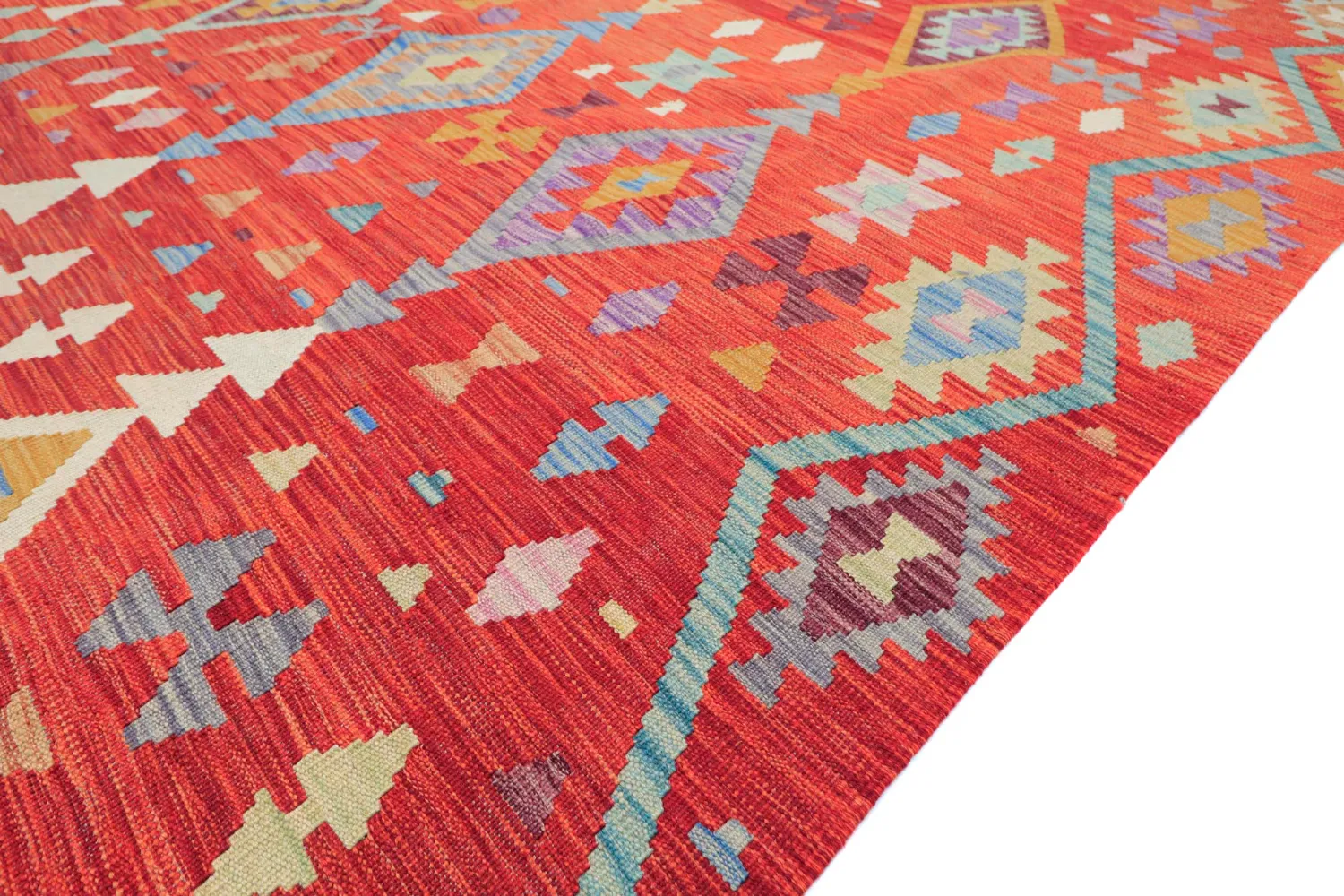 Orientální Koberec - Vegi Kelim Hand Woven - 203 x 299 cm