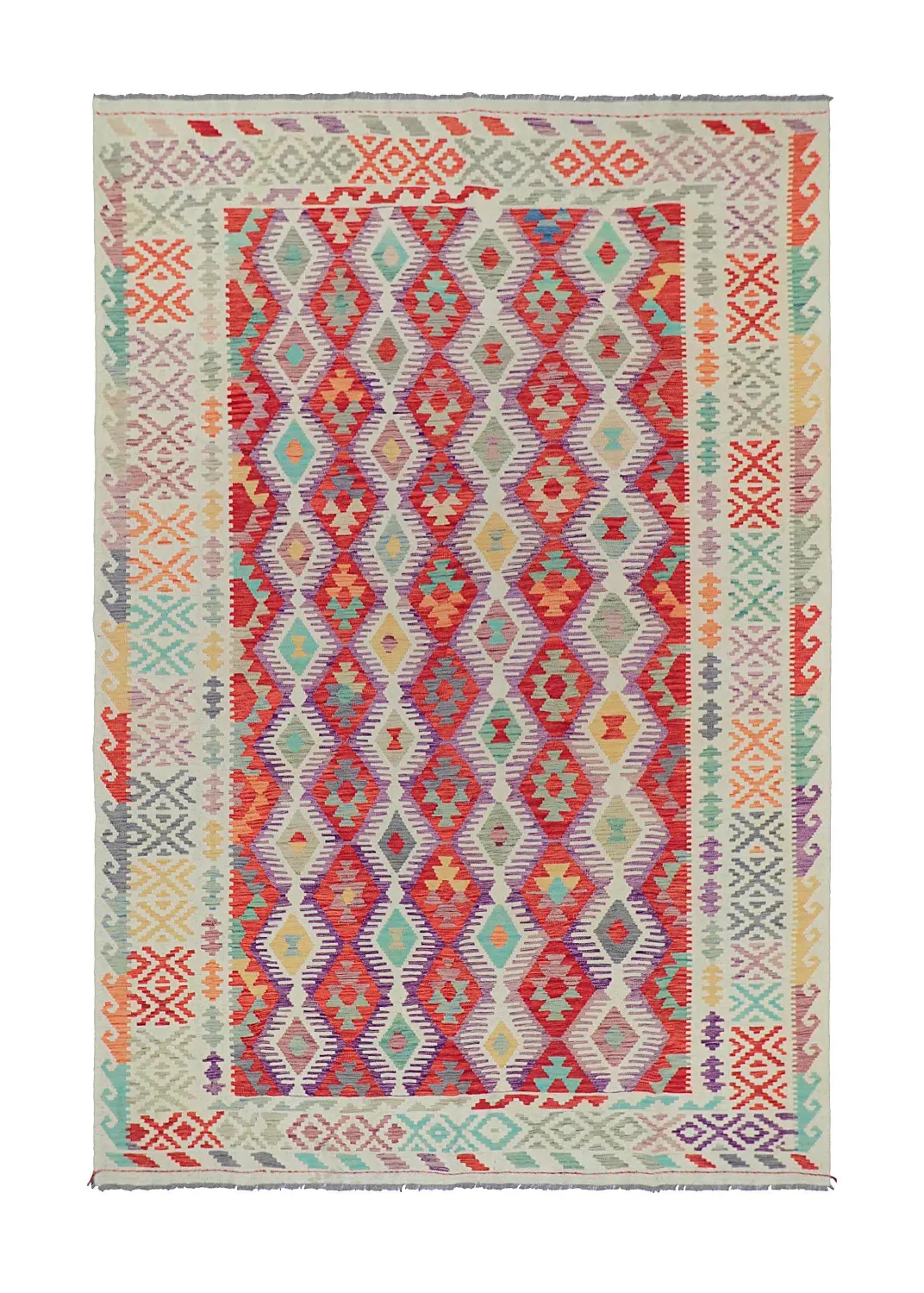 Orientální Koberec - Vegi Kelim Hand Woven - 200 x 295 cm