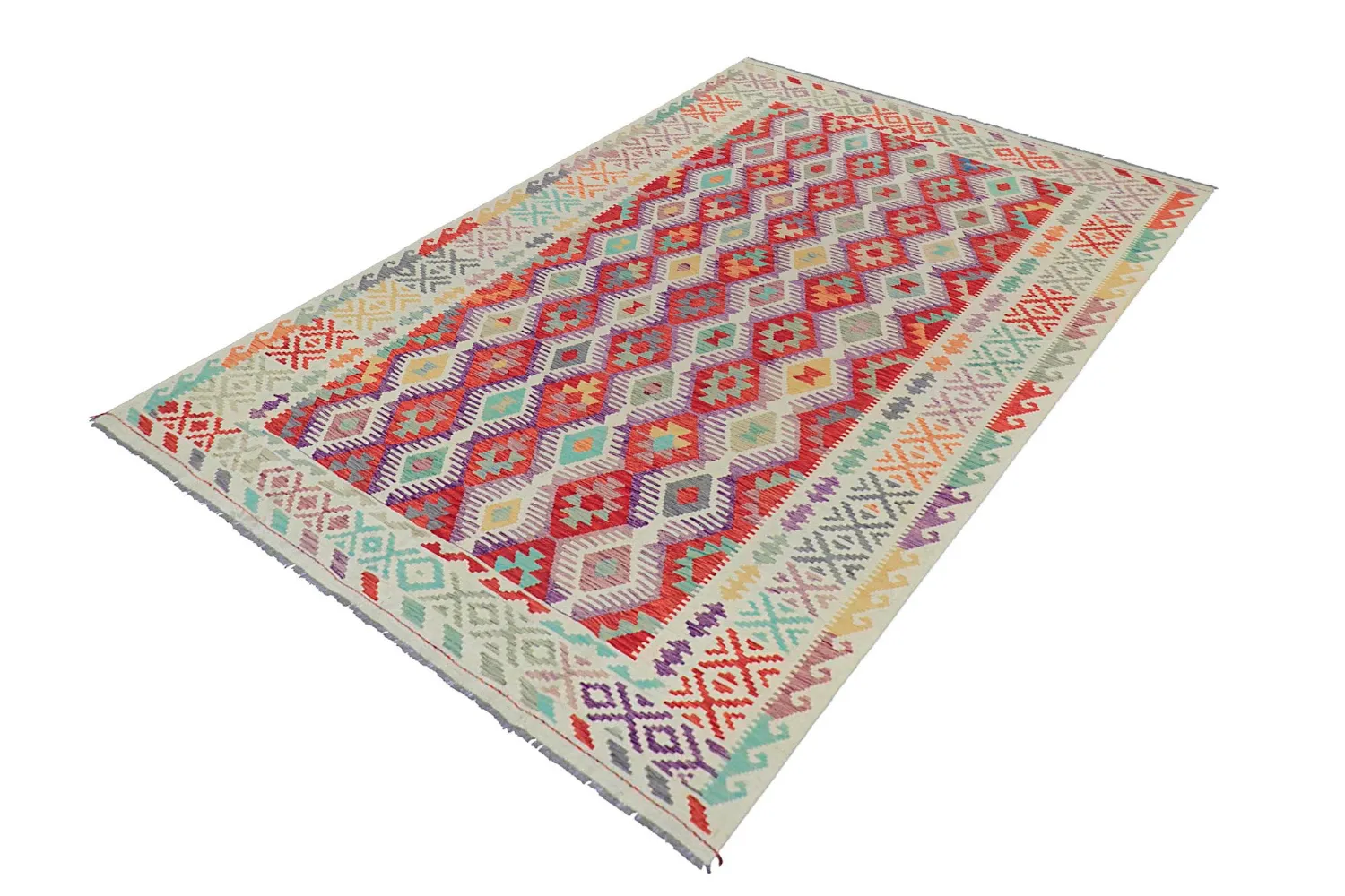 Orientální Koberec - Vegi Kelim Hand Woven - 200 x 295 cm