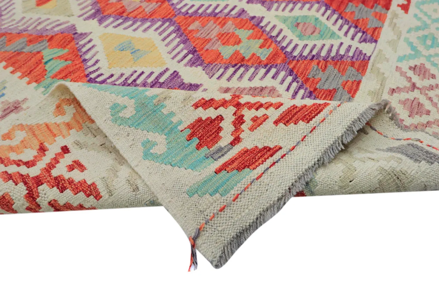 Orientální Koberec - Vegi Kelim Hand Woven - 200 x 295 cm