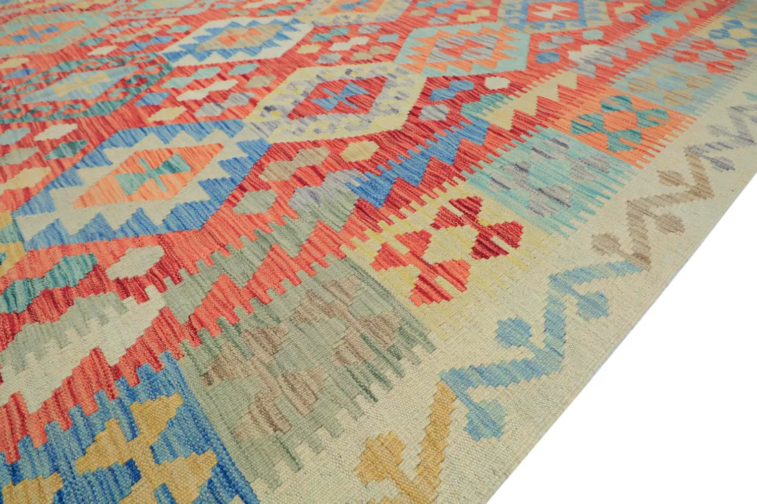 Orientální Koberec - Vegi Kelim Hand Woven - 202 x 294 cm