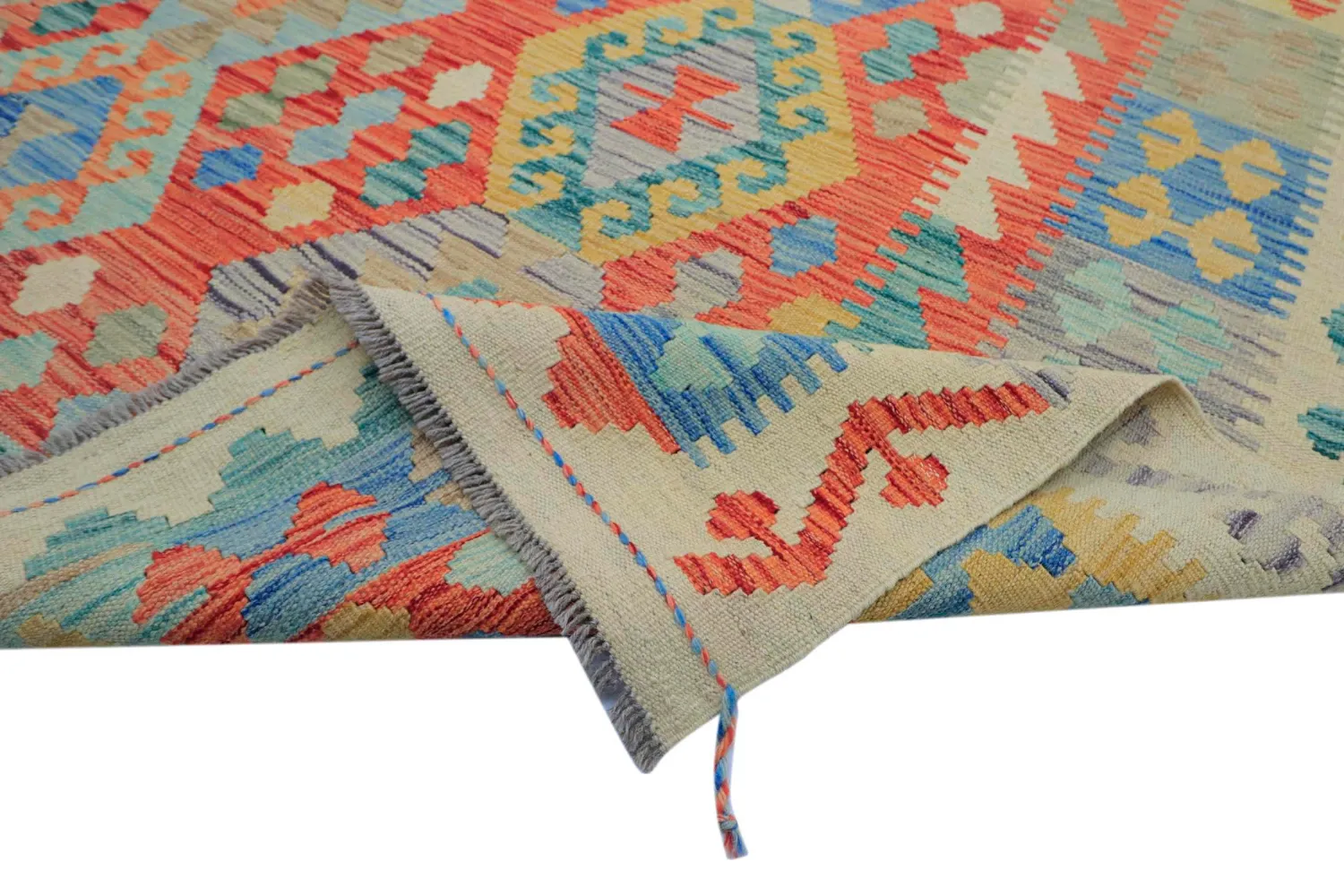 Orientální Koberec - Vegi Kelim Hand Woven - 202 x 294 cm