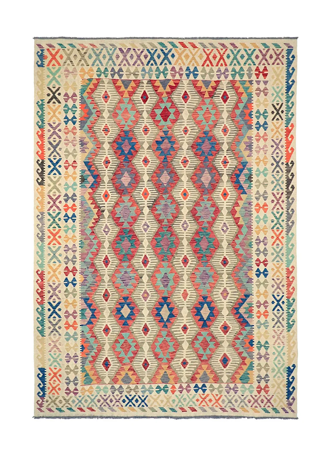 Orientální Koberec - Vegi Kelim Hand Woven - 202 x 293 cm