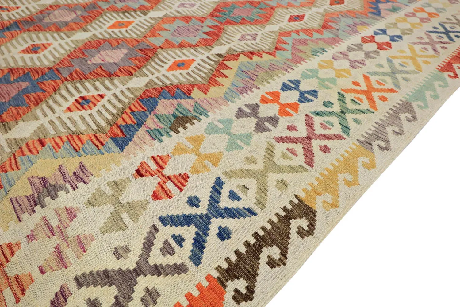 Orientální Koberec - Vegi Kelim Hand Woven - 202 x 293 cm