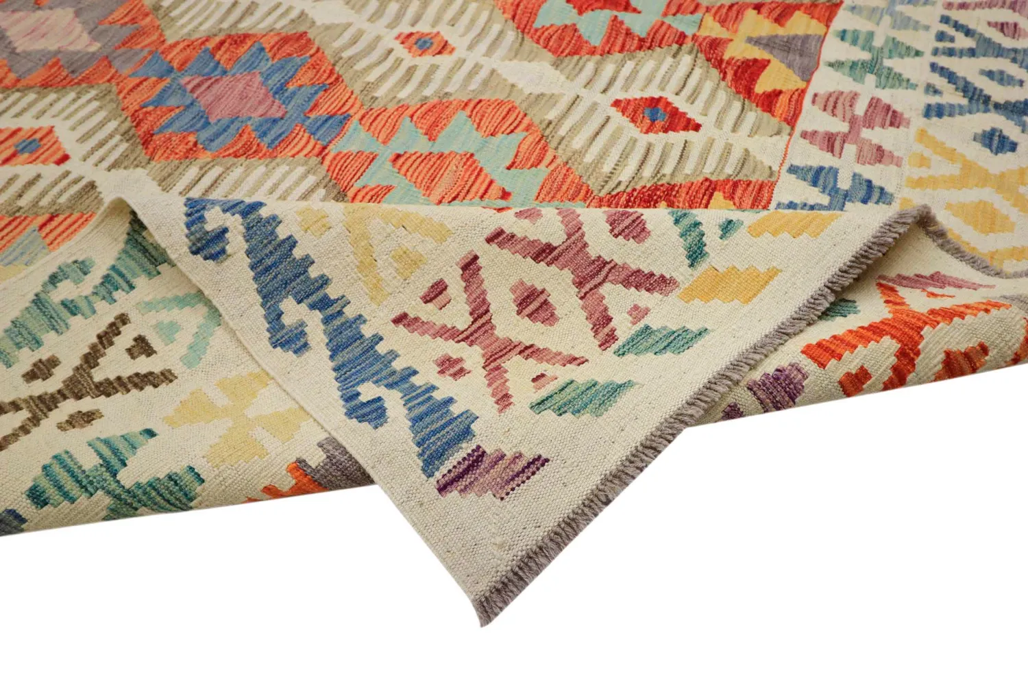 Orientální Koberec - Vegi Kelim Hand Woven - 202 x 293 cm