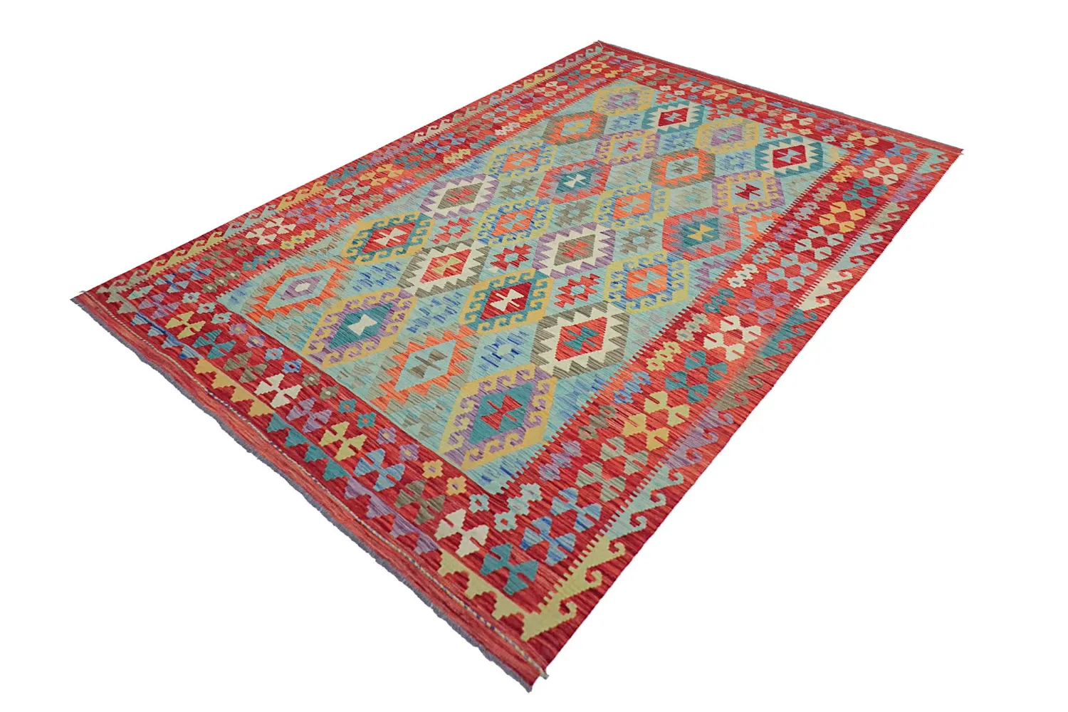 Orientální Koberec - Vegi Kelim Hand Woven - 199 x 295 cm