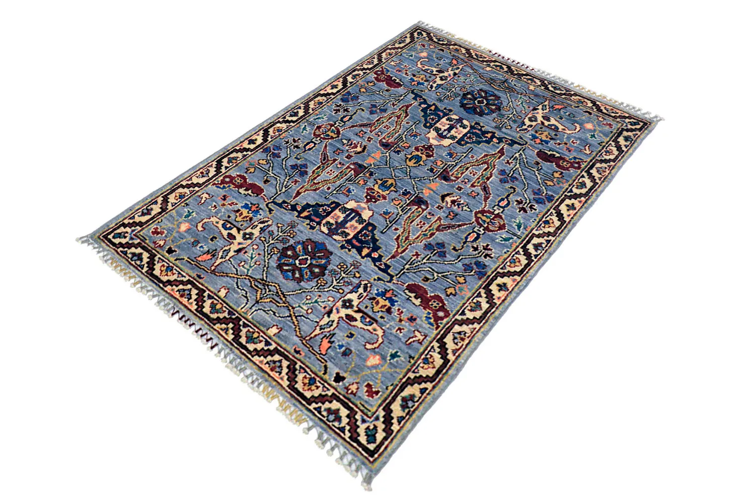 Orientální Koberec - Chaman Rug Hand Knotted - 83 x 124 cm