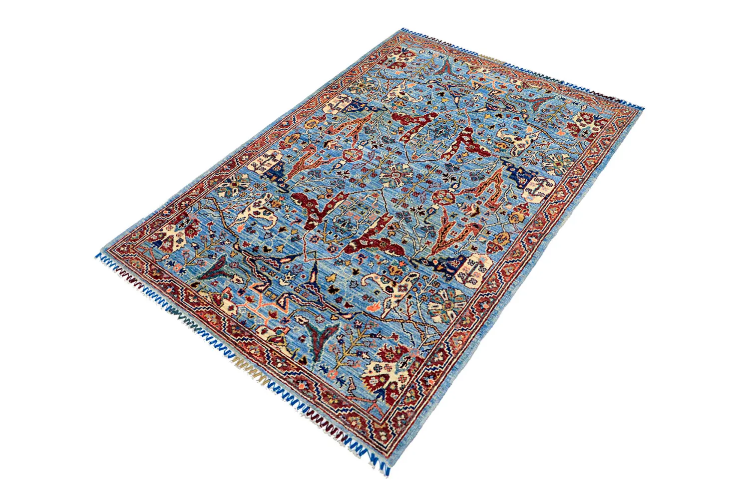 Orientální Koberec - Chaman Rug Hand Knotted - 118 x 183 cm
