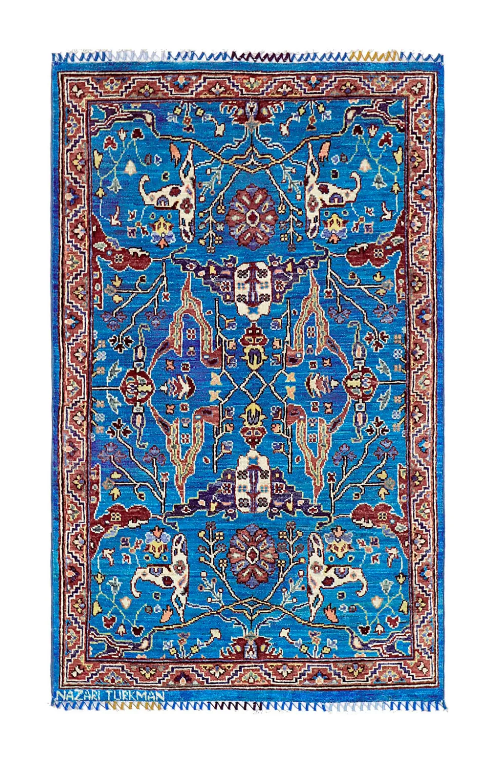 Orientální Koberec - Chaman Rug Hand Knotted - 92 x 150 cm