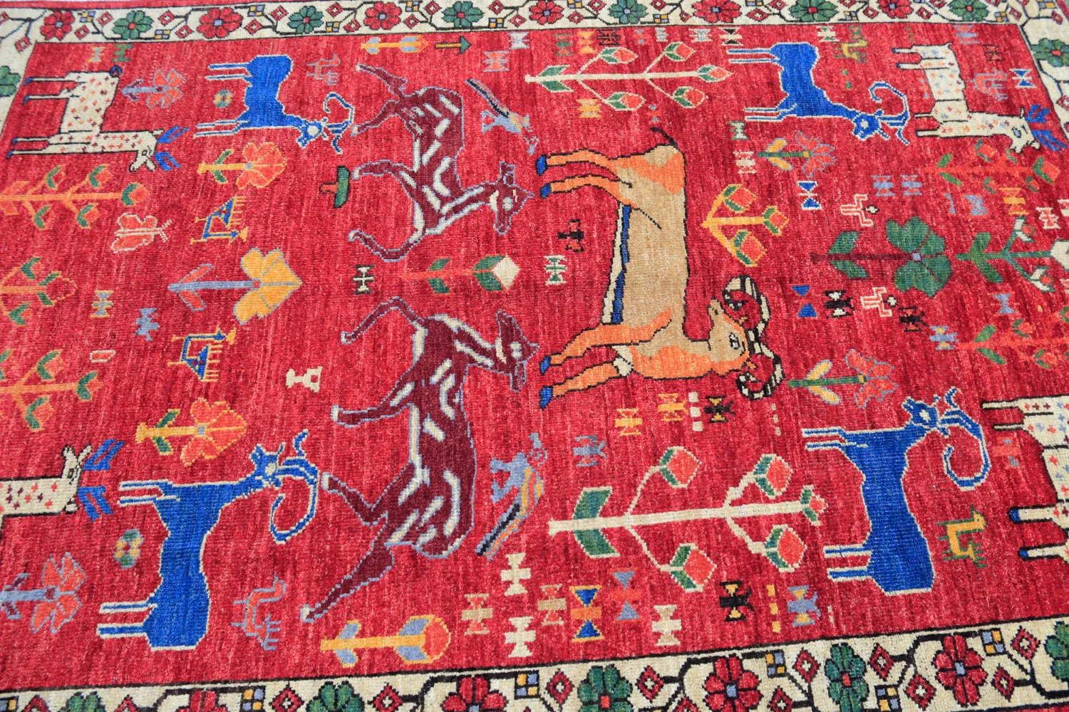 Orientální Koberec - Tribal Hand Knotted - 158 x 239 cm