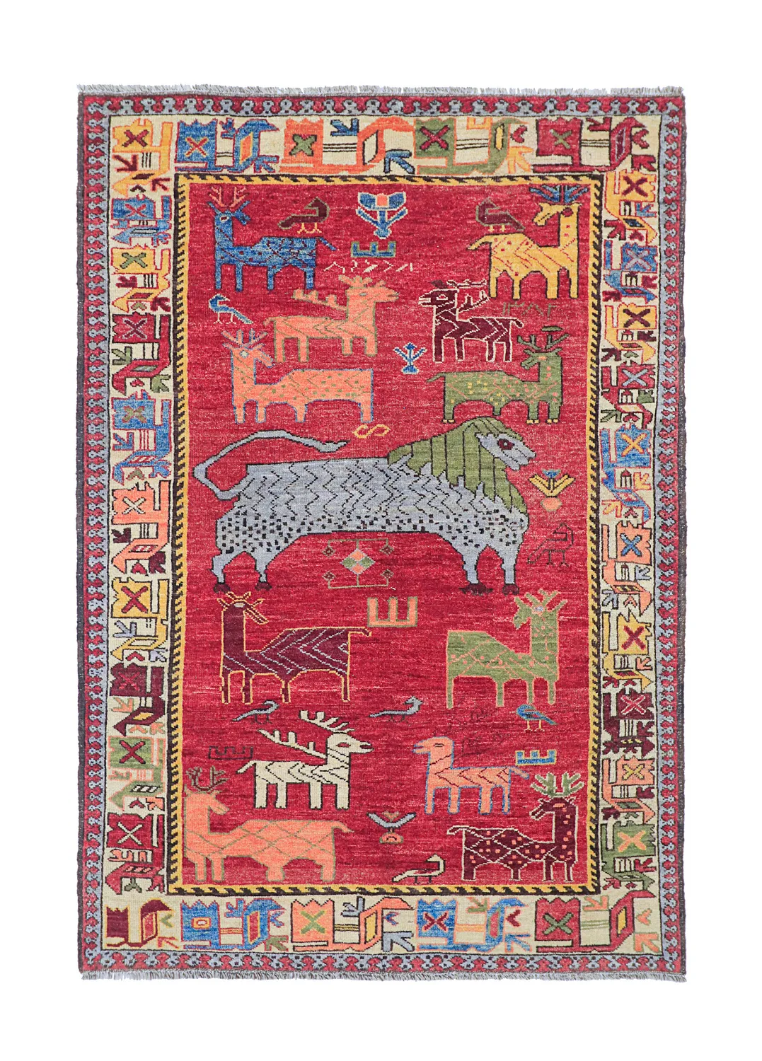 Orientální Koberec - Tribal Hand Knotted - 153 x 213 cm