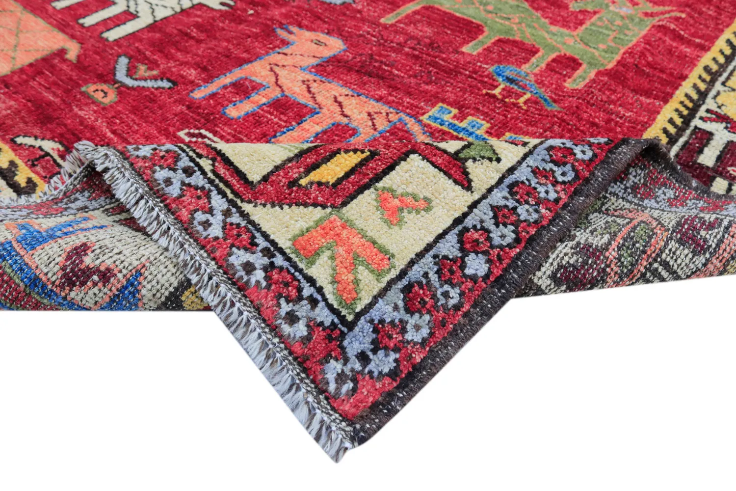 Orientální Koberec - Tribal Hand Knotted - 153 x 213 cm