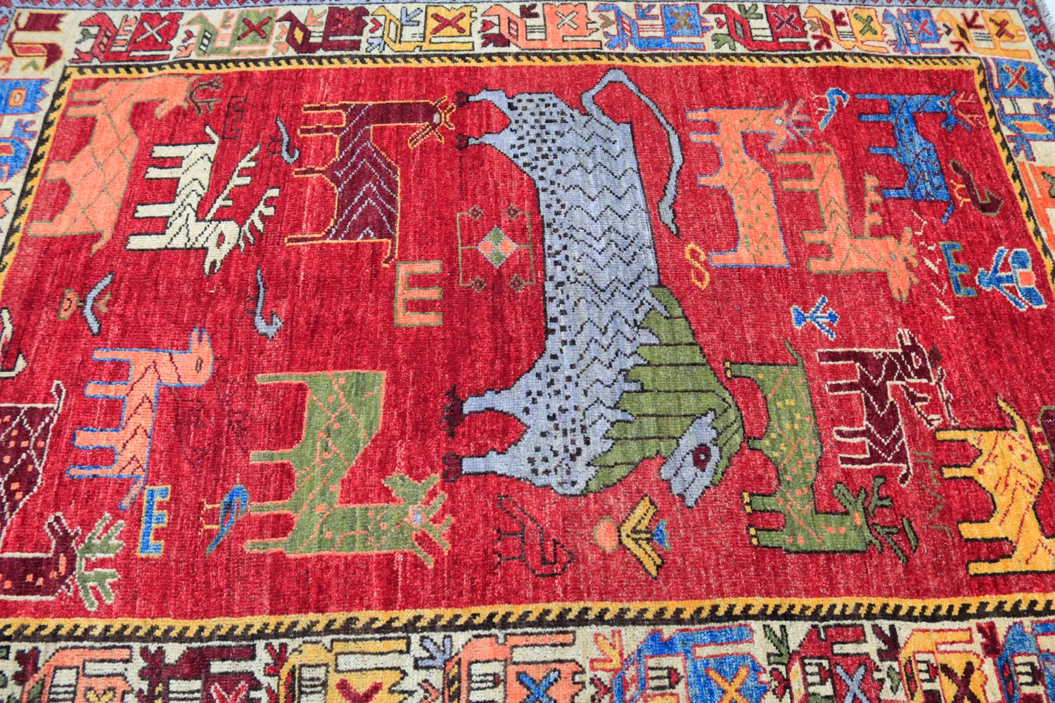 Orientální Koberec - Tribal Hand Knotted - 153 x 213 cm