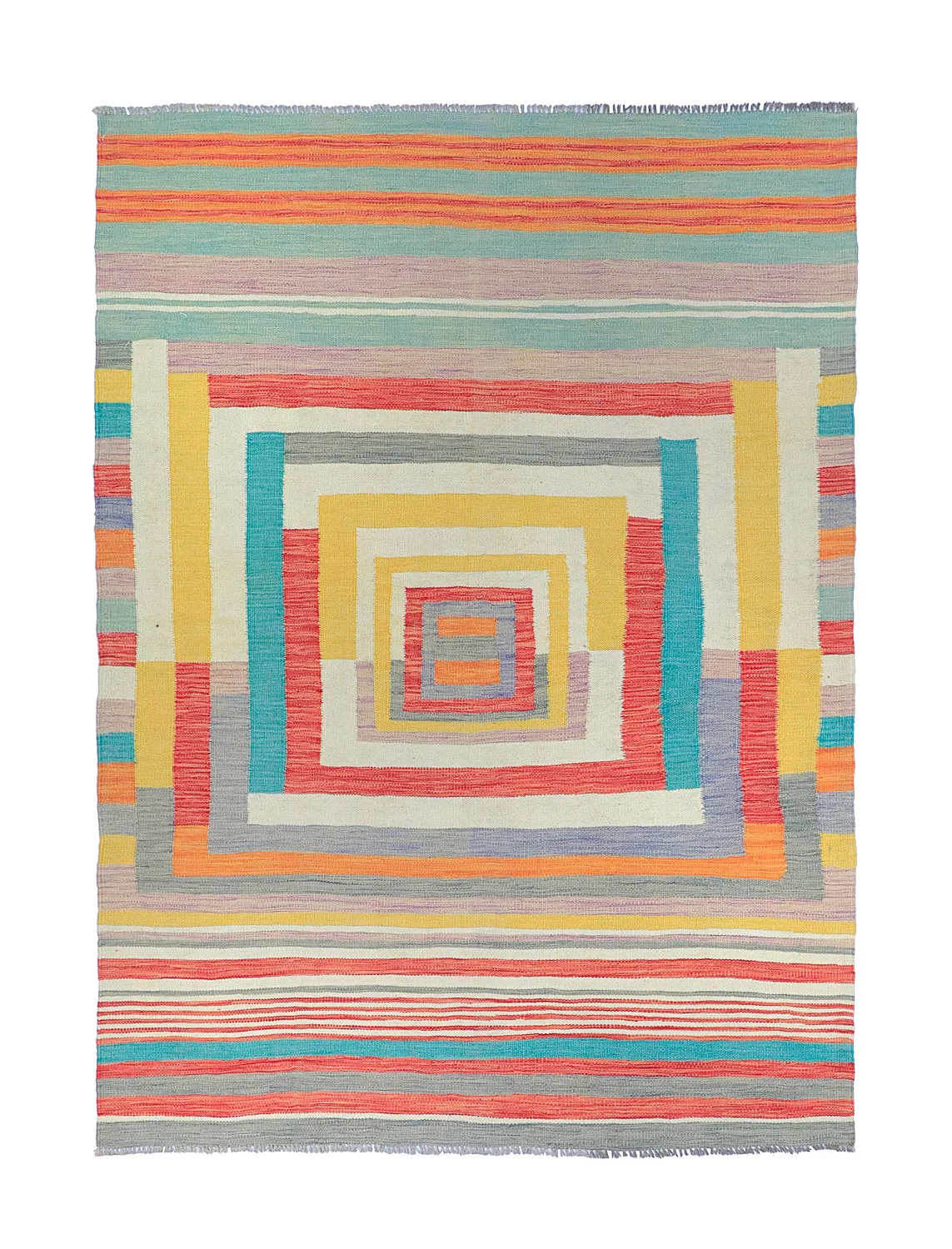 Orientální Koberec - Kelim Hand Woven - 151 x 202 cm