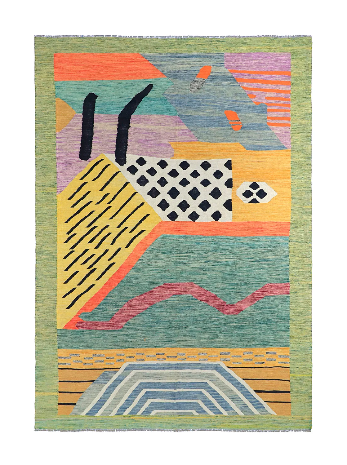 Orientální Koberec - Kelim Hand Woven - 199 x 302 cm