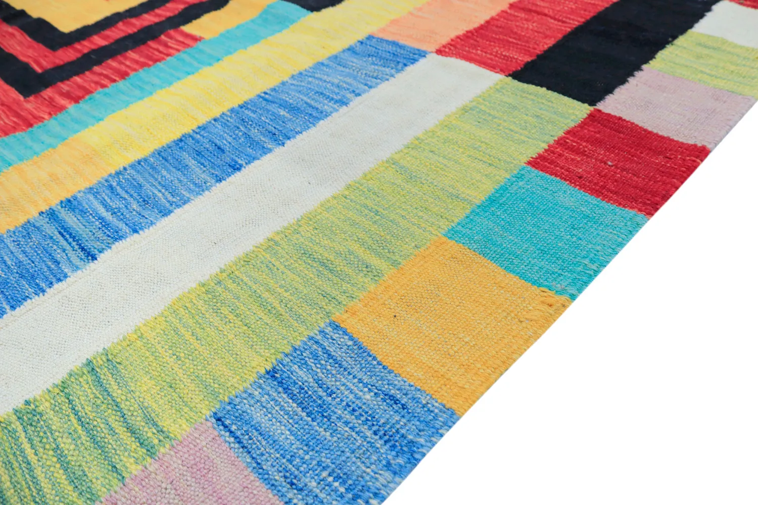 Orientální Koberec - Kelim Hand Woven - 201 x 299 cm