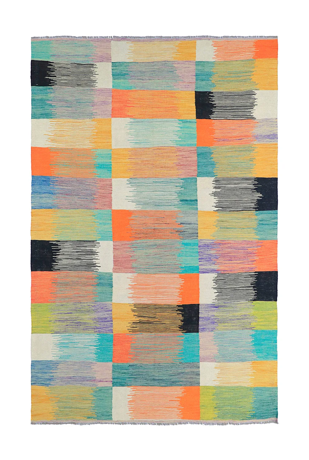 Orientální Koberec - Kelim Hand Woven - 197 x 299 cm