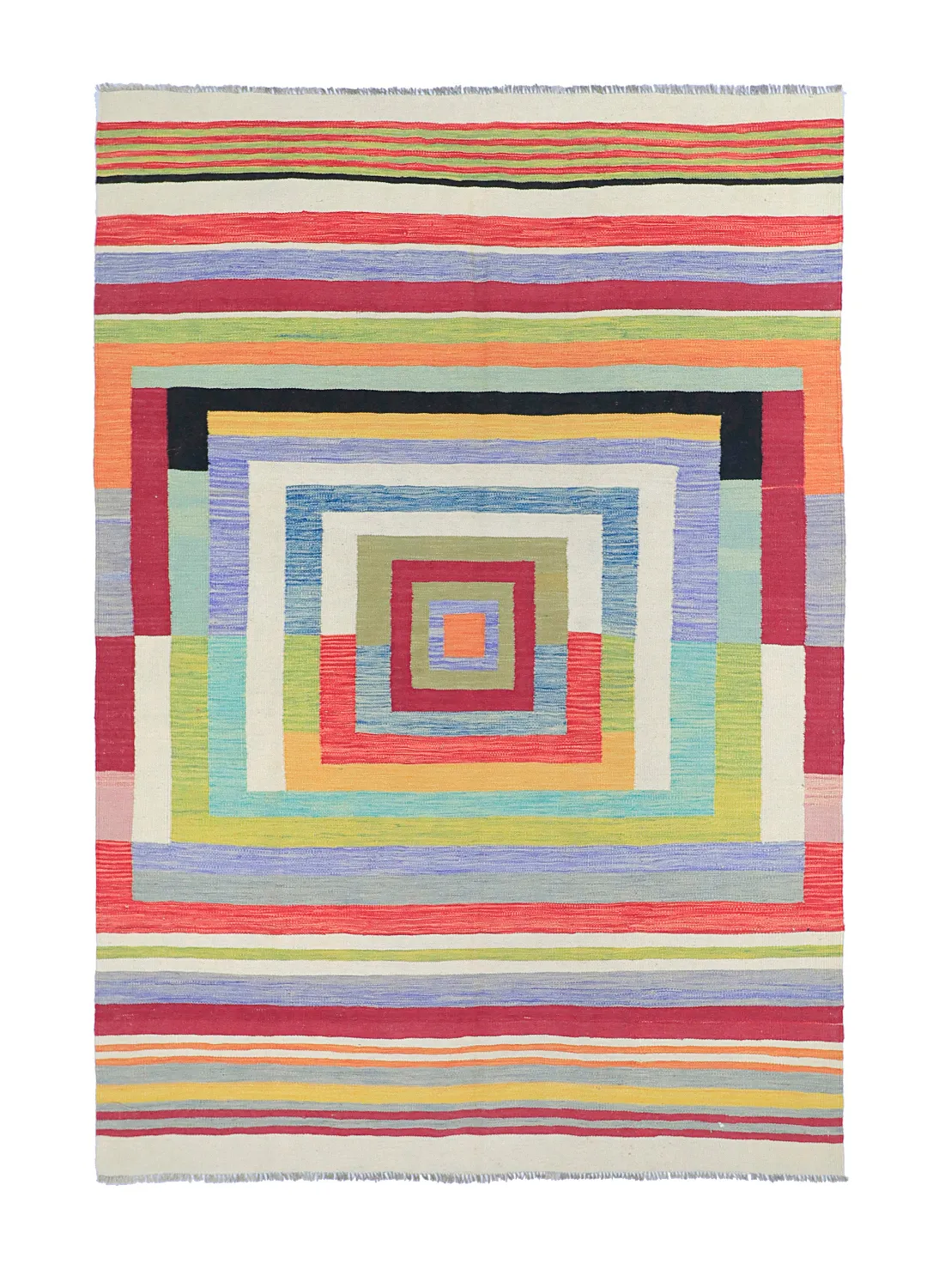 Orientální Koberec - Kelim Hand Woven - 172 x 244 cm