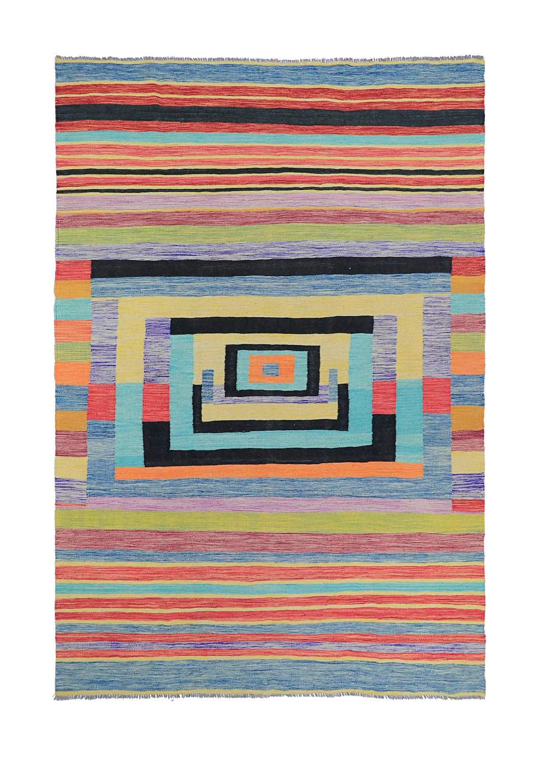 Orientální Koberec - Kelim Hand Woven - 203 x 299 cm