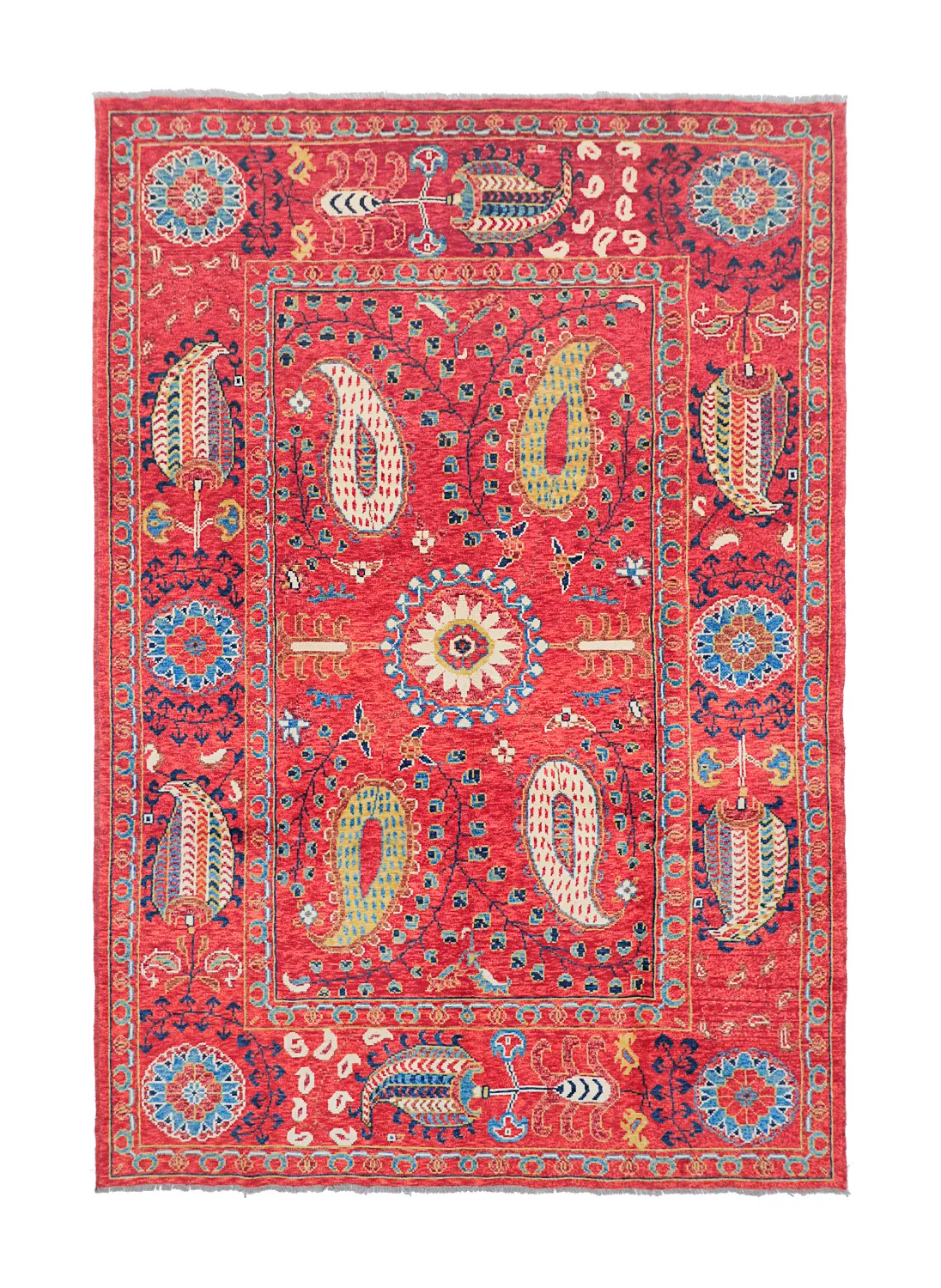 Orientální Koberec - Suzani Hand Knotted - 200 x 300 cm