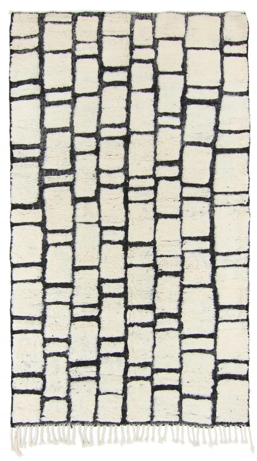 Kilim Marocký Berberský koberec Beni Ourain 270 x 150 cm