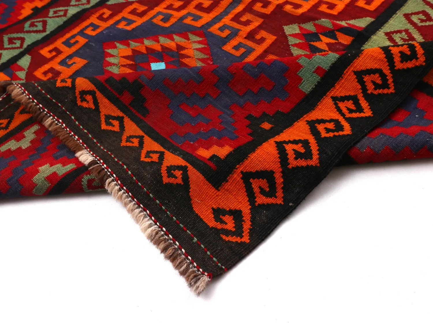 Orientální kilim koberec 401 x 161 cm