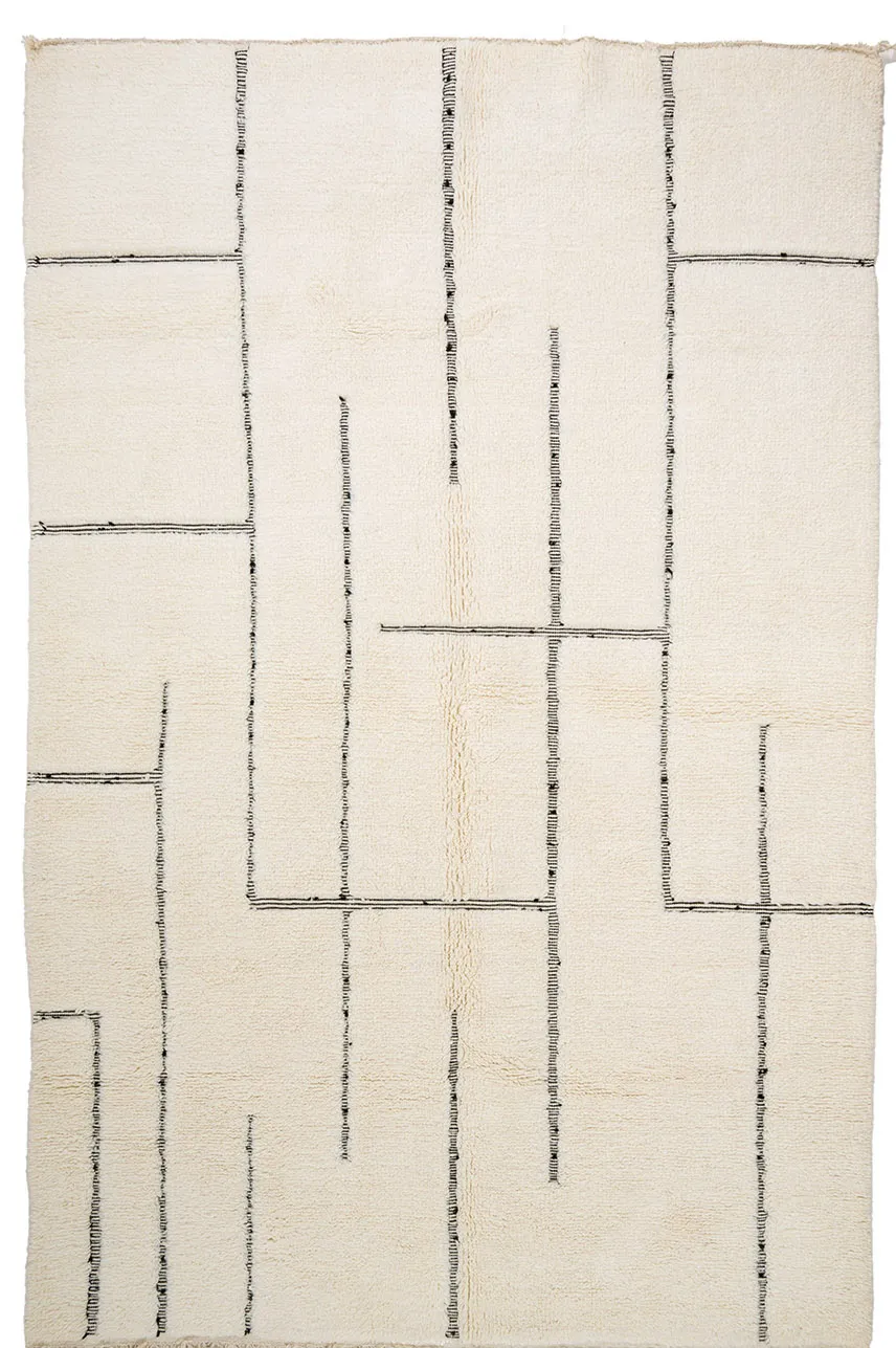 Kilim Marocký Berberský koberec Beni Ourain 200 x 315 cm