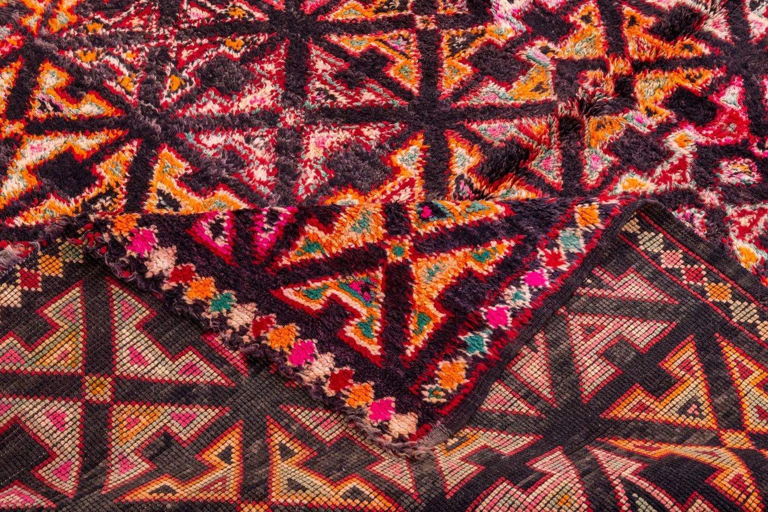Kilim Marocký Berberský koberec Azilal 285 x 190 cm