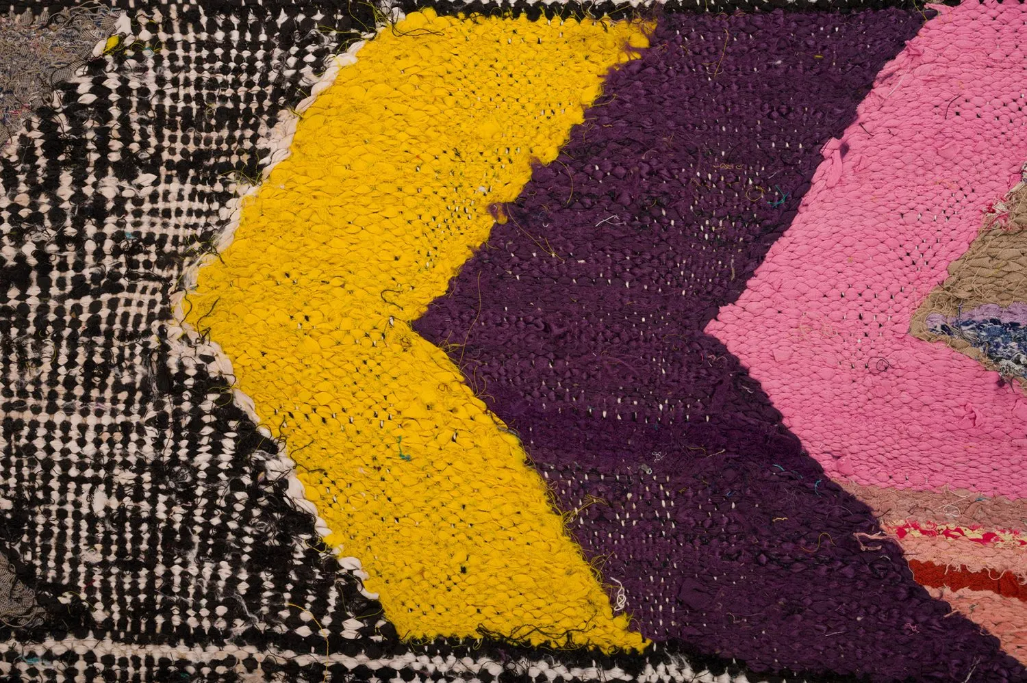 Marocký Berberský koberec Boucherouite 160 x 325 cm
