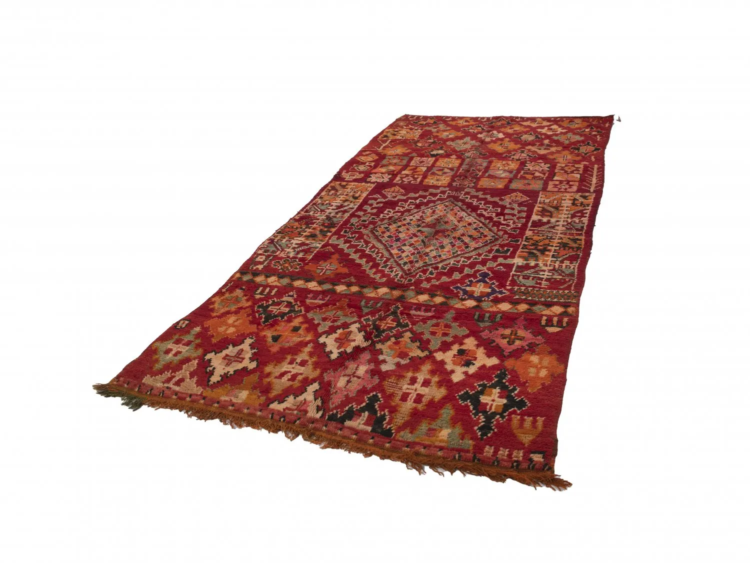 Kilim Marocký Berberský koberec Azilal Special Edition 360 x 160 cm
