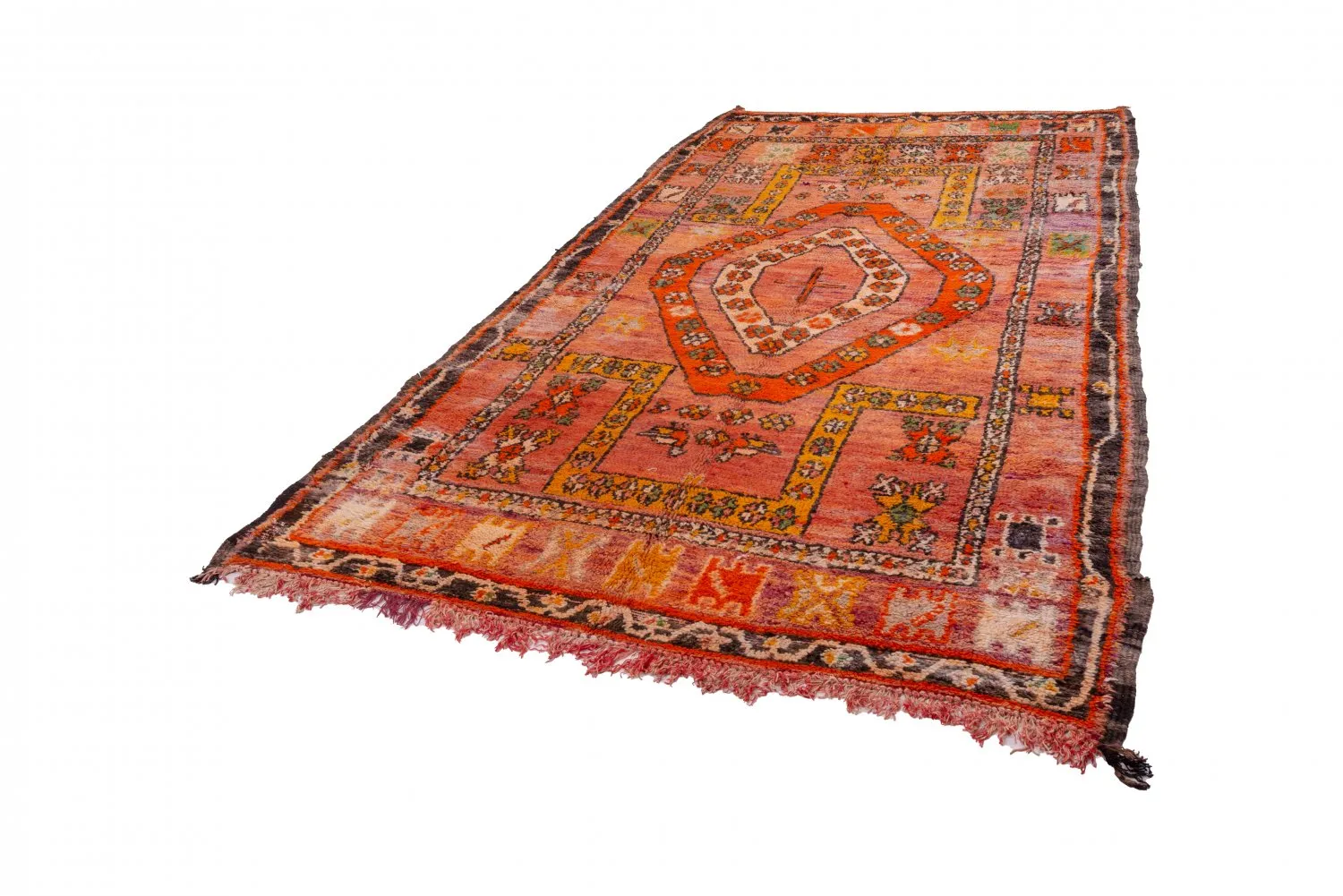 Kilim Marocký Berberský koberec Azilal 375 x 200 cm