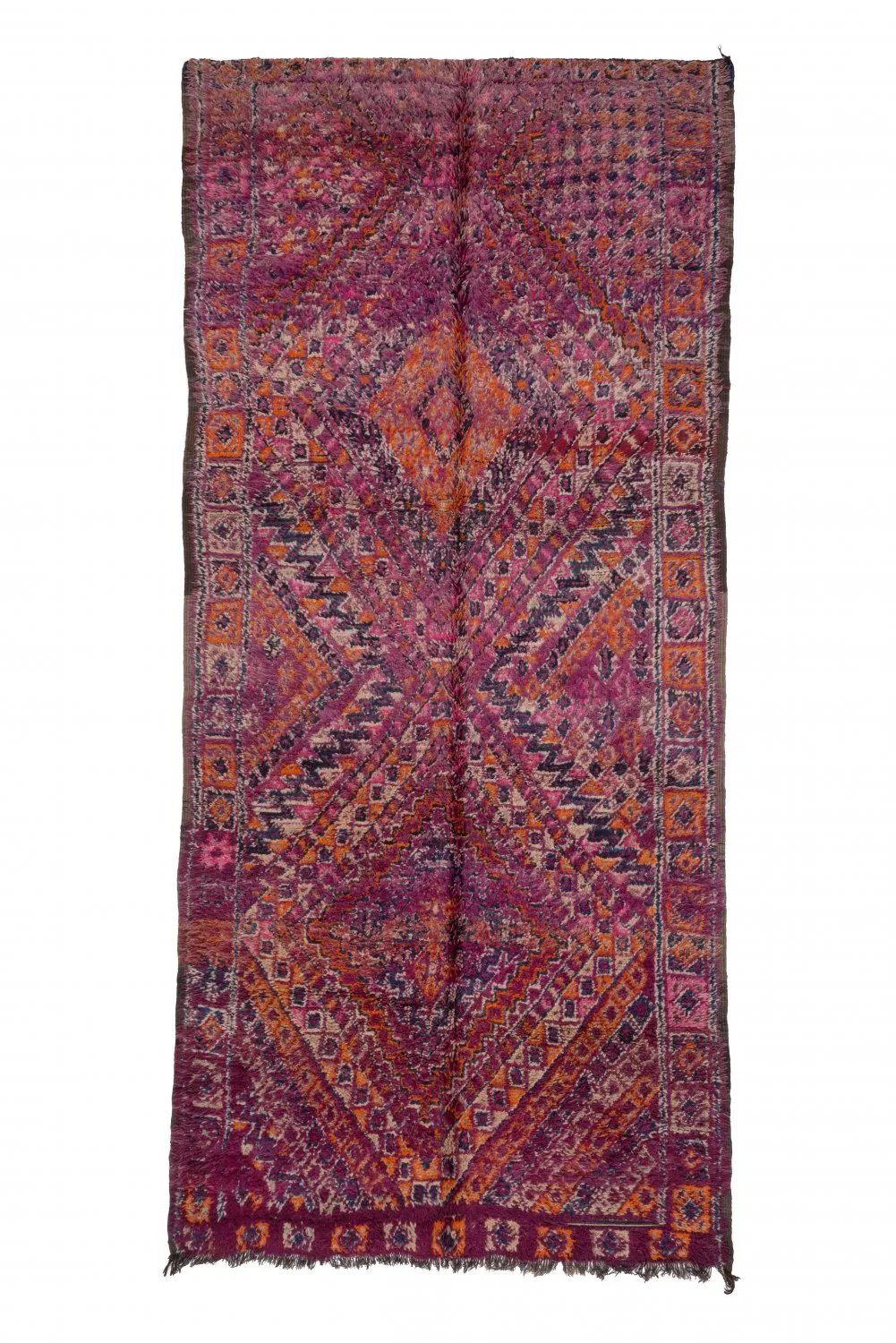 Kilim Marocký Berberský koberec Azilal 390 x 165 cm