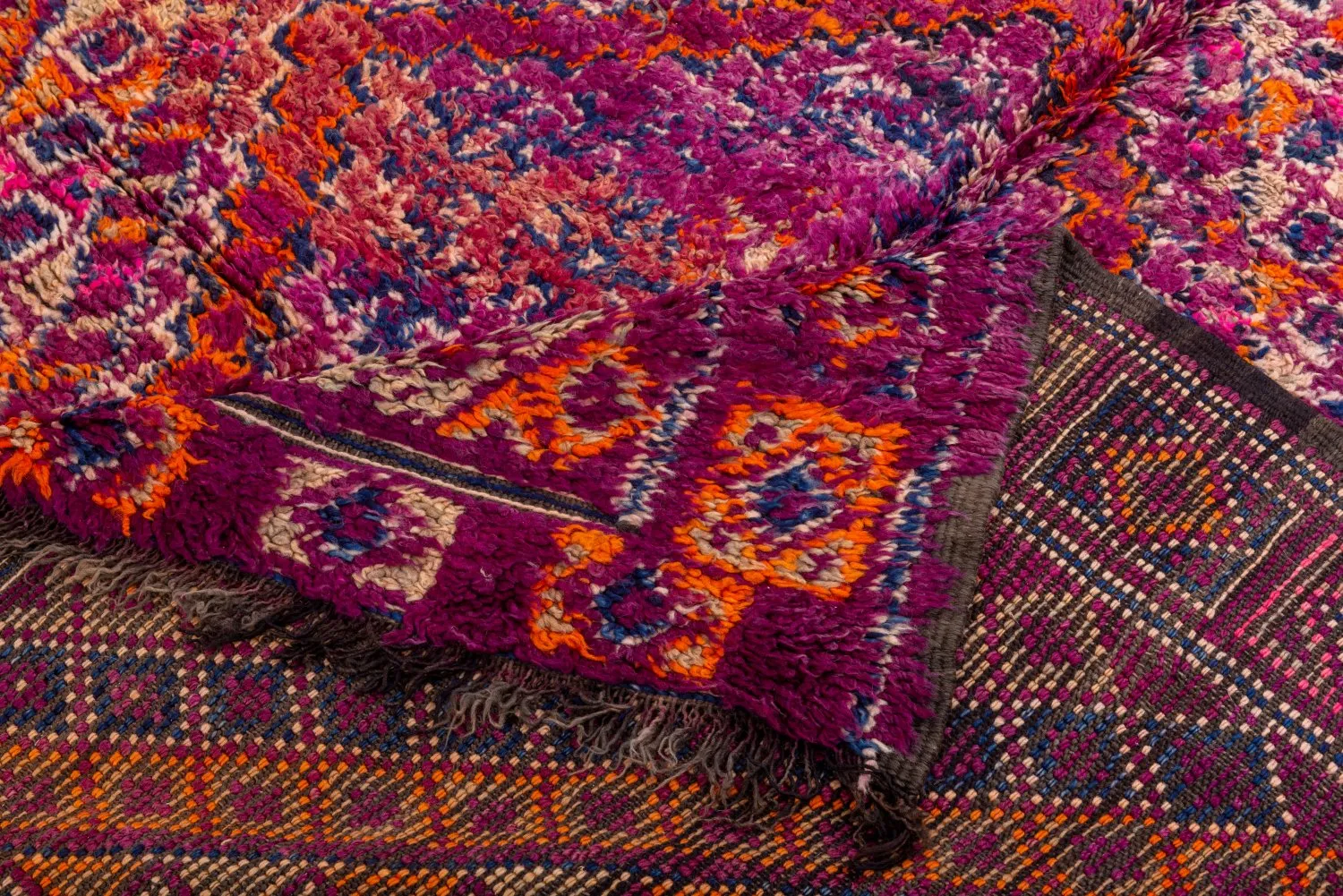 Kilim Marocký Berberský koberec Azilal 390 x 165 cm