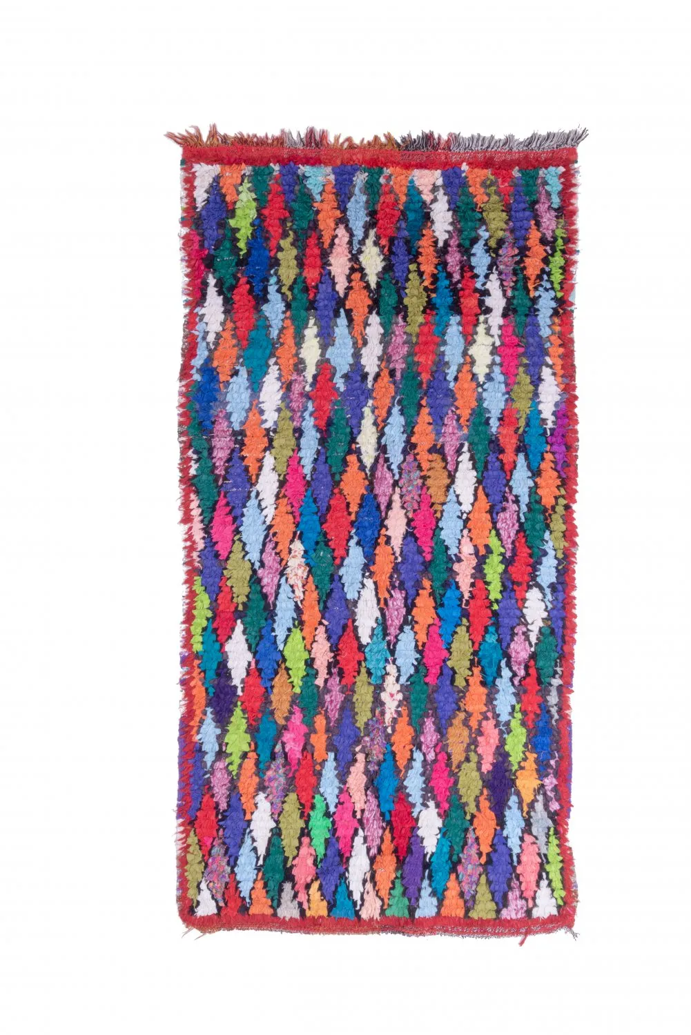 Marocký Berberský koberec Boucherouite 230 x 115 cm