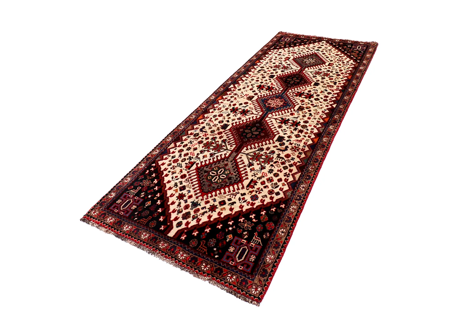 Orientální Koberec Hamedan 279 x 108 cm