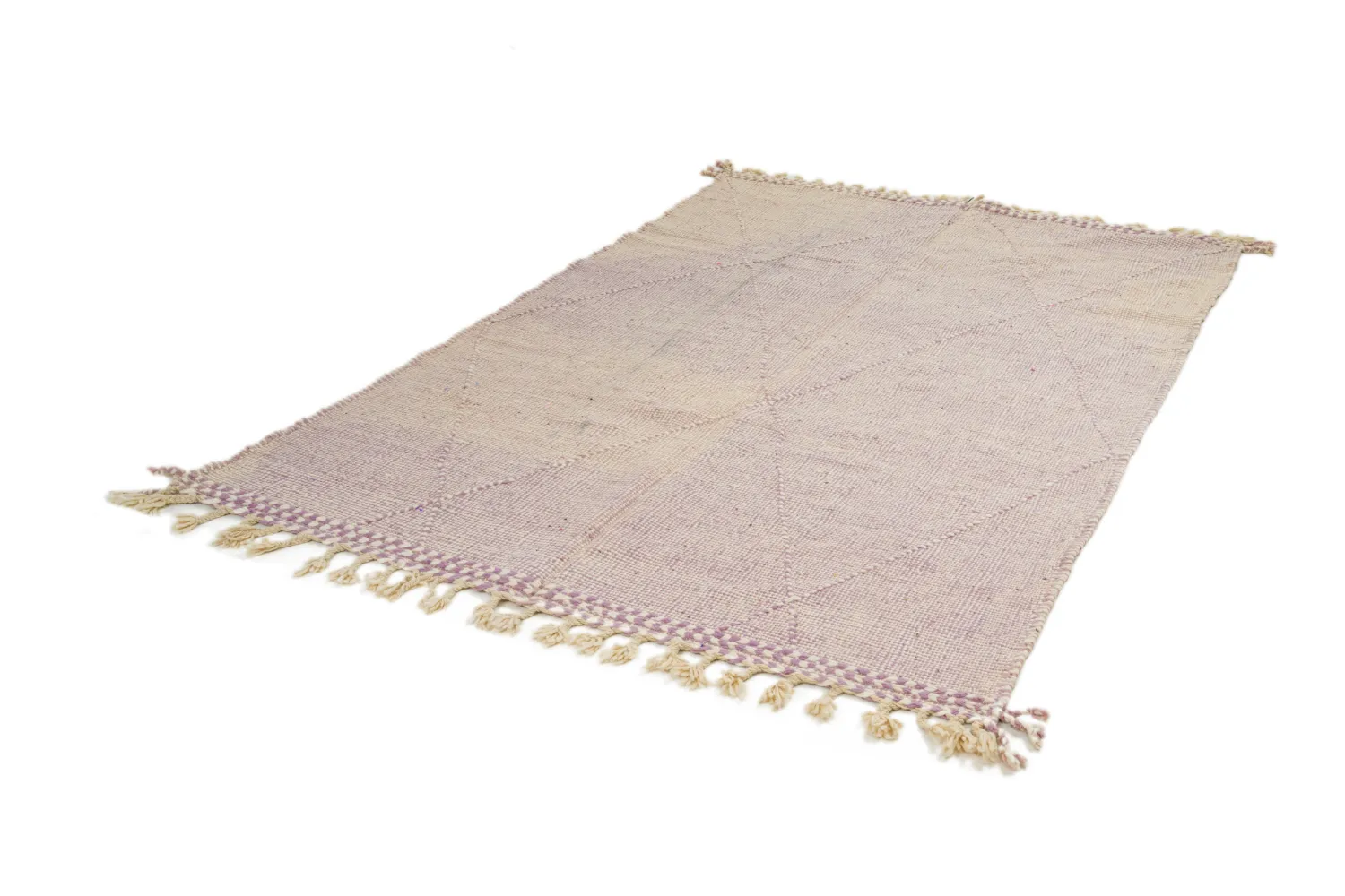 Marocký Berberský koberec Boucherouite 165 x 260 cm