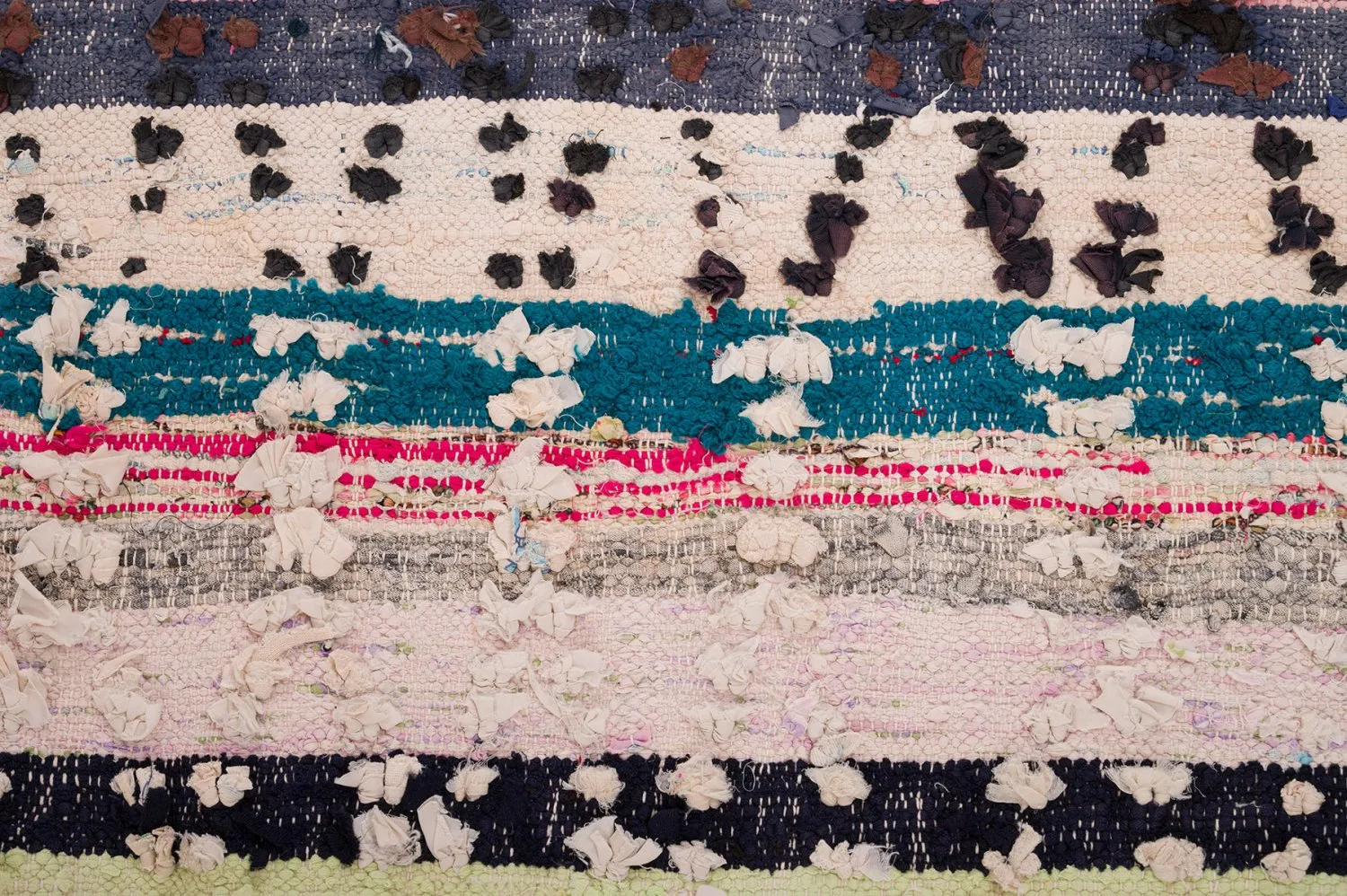 Marocký Berberský koberec Boucherouite 150 x 280 cm