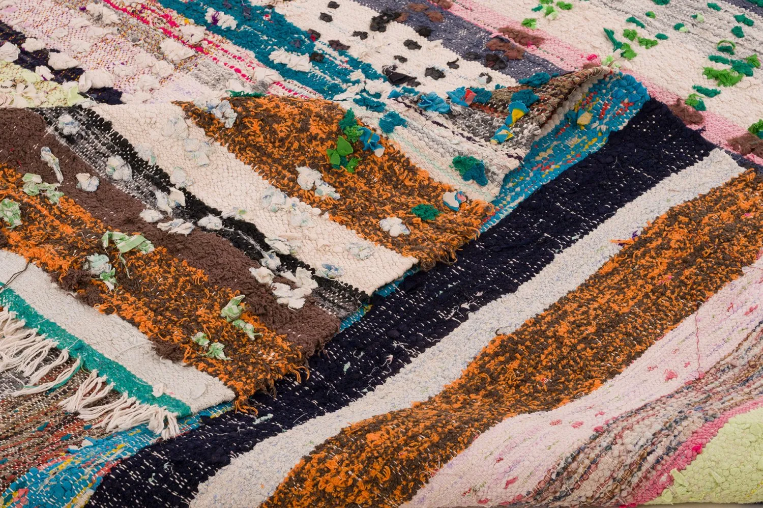 Marocký Berberský koberec Boucherouite 150 x 280 cm