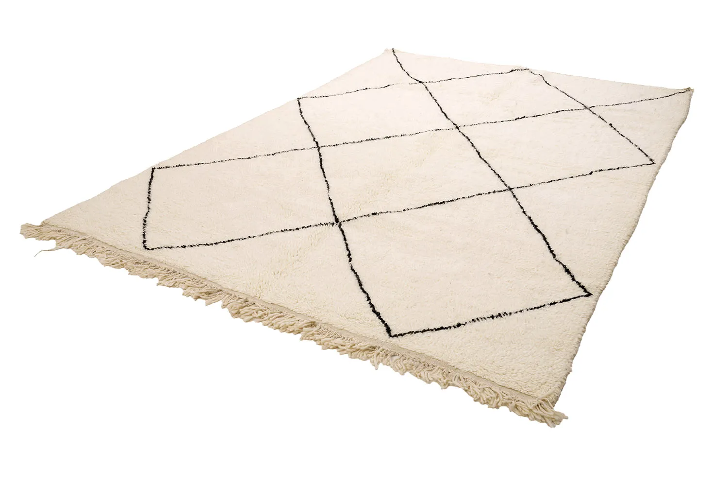 Kilim Marocký Berberský koberec Beni Ourain 200 x 305 cm