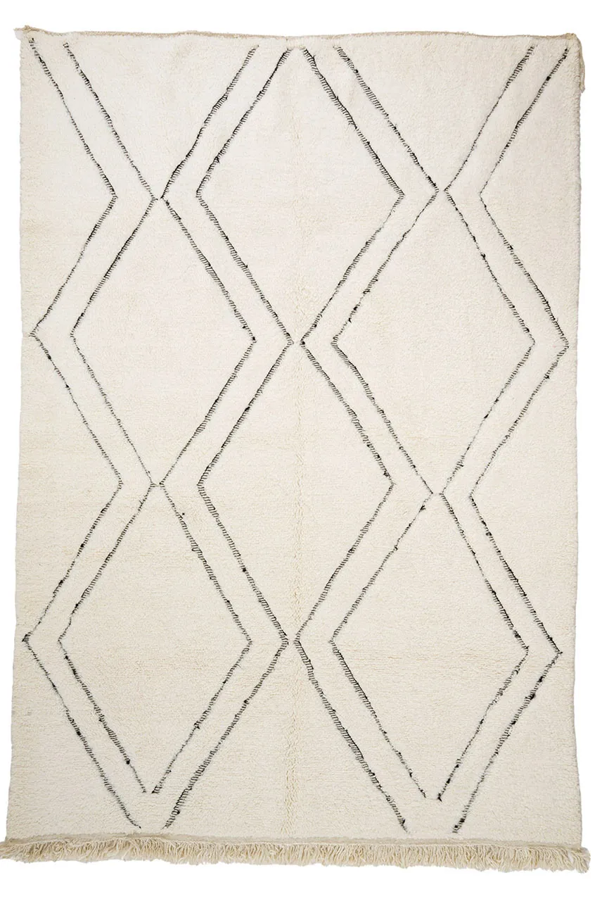 Kilim Marocký Berberský koberec Beni Ourain 210 x 300 cm