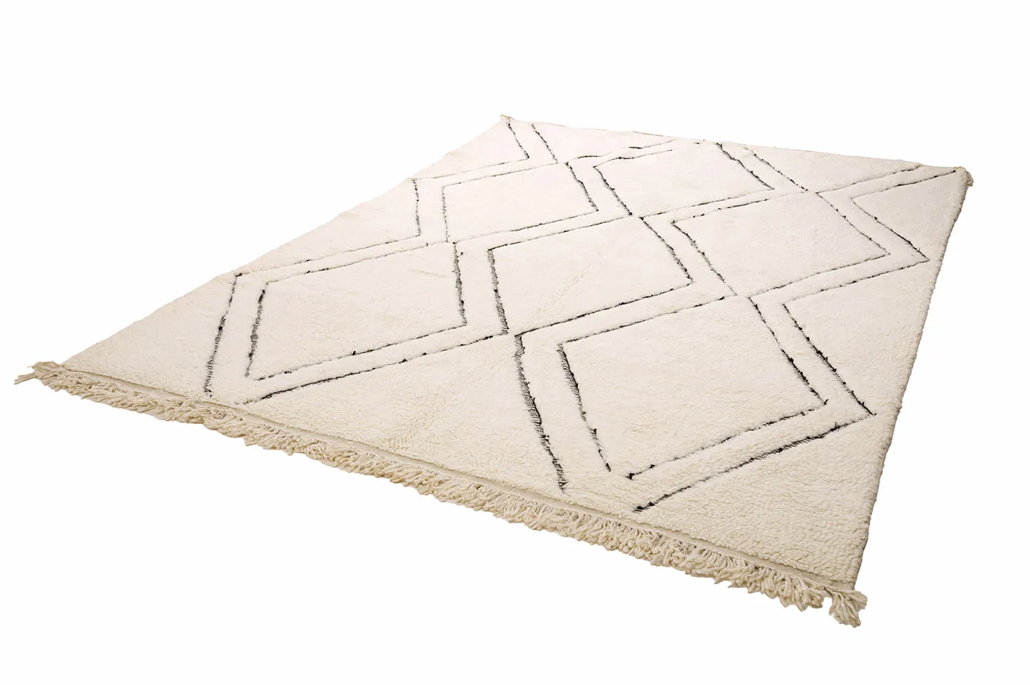 Kilim Marocký Berberský koberec Beni Ourain 210 x 300 cm