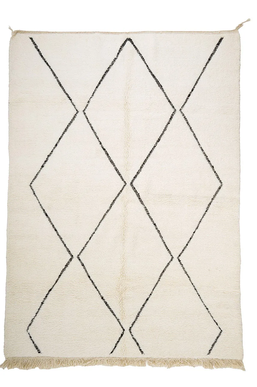 Kilim Marocký Berberský koberec Beni Ourain 205 x 290 cm