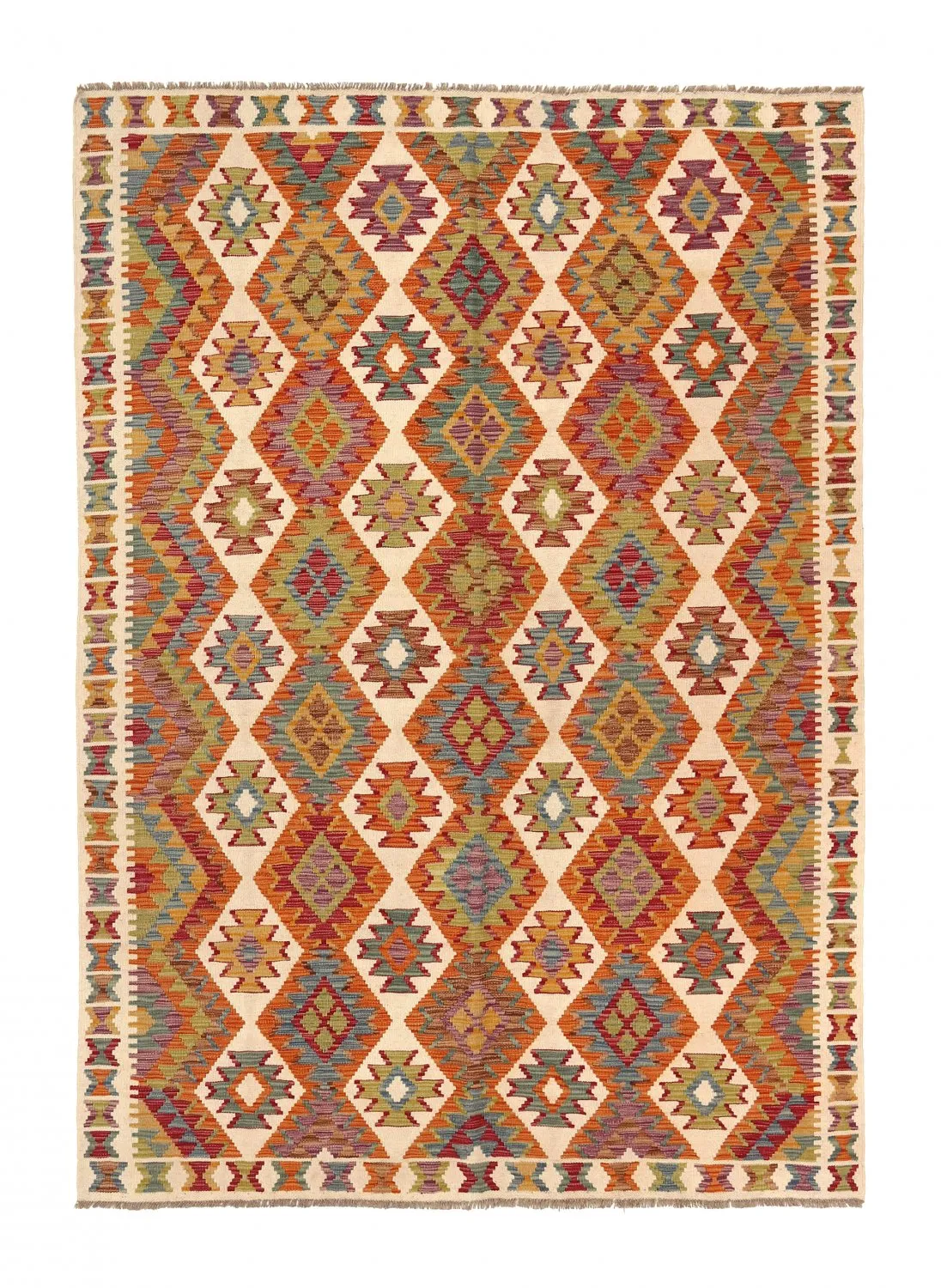 Orientální kilim koberec 252 x 177 cm