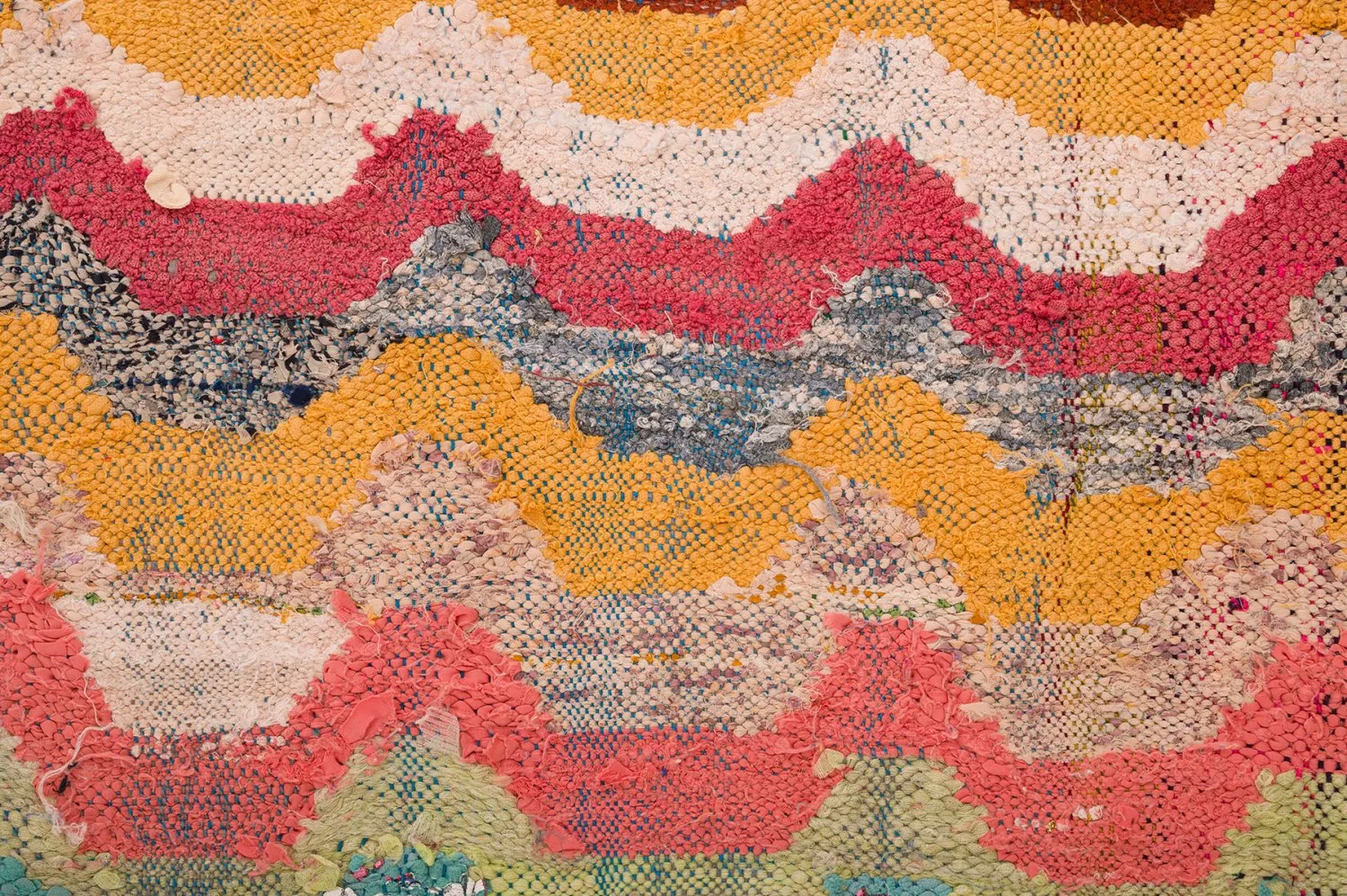 Marocký Berberský koberec Boucherouite 165 x 335 cm
