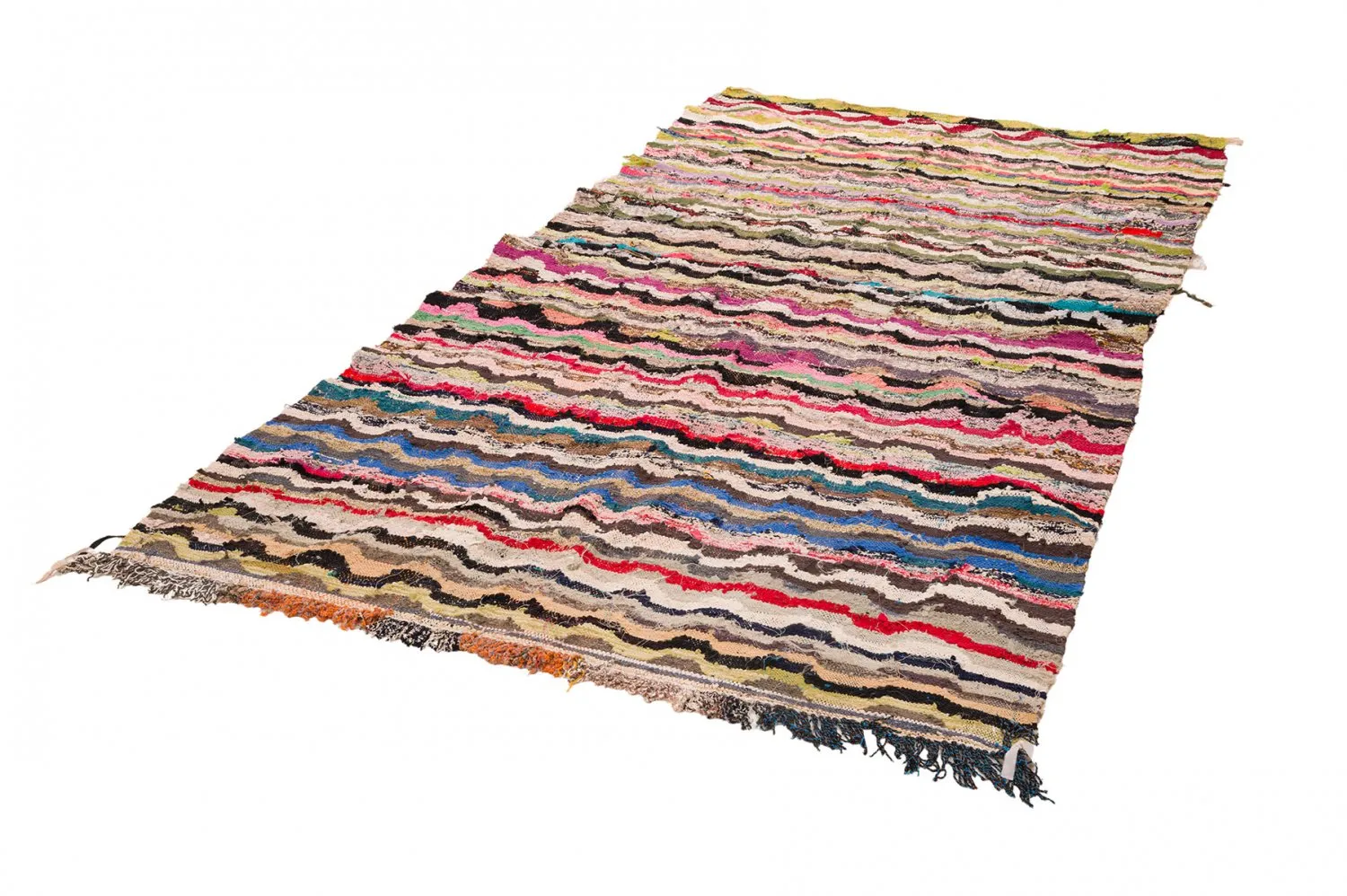 Marocký Berberský koberec Boucherouite 150 x 305 cm