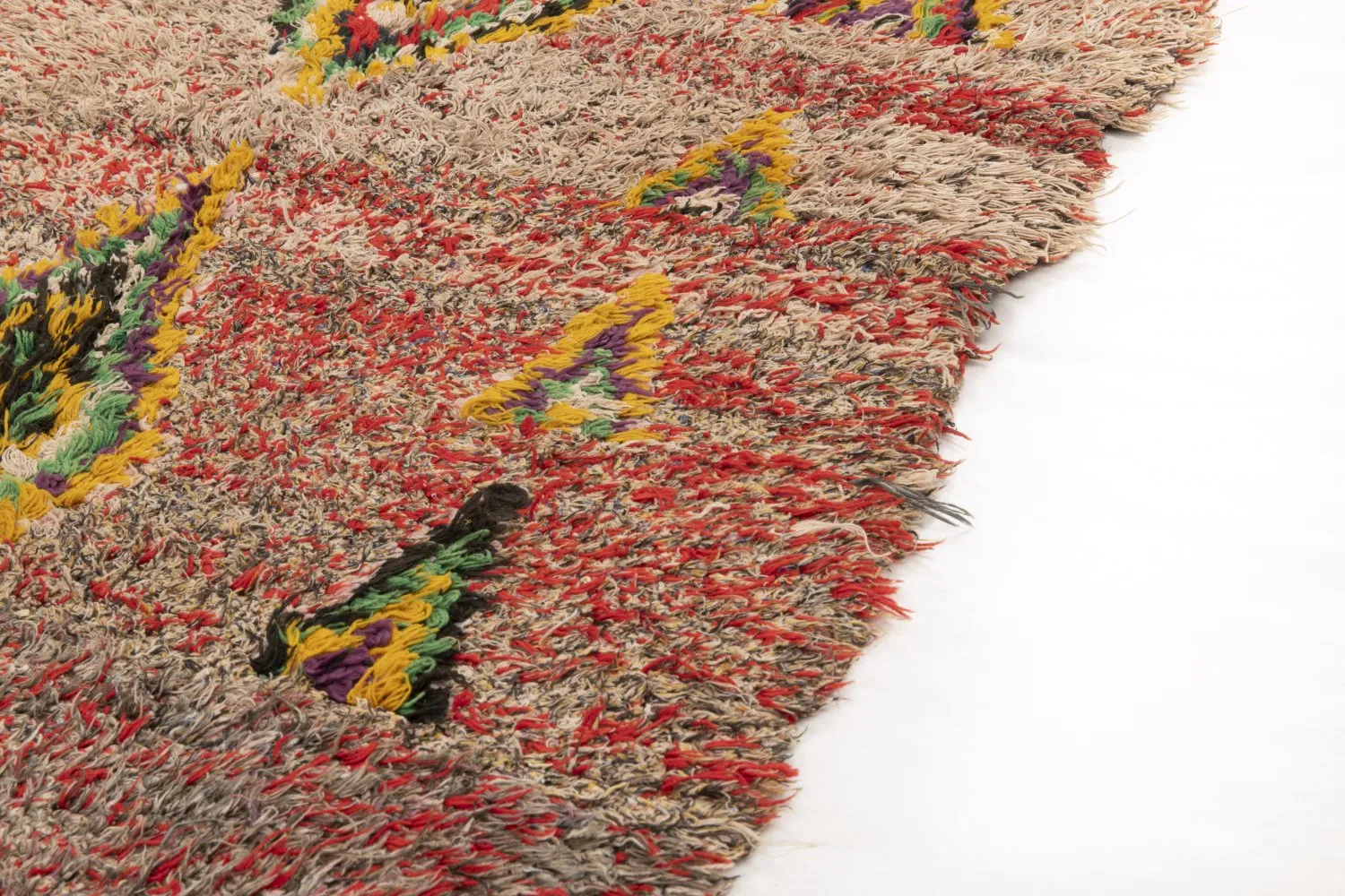 Marocký Berberský koberec Boucherouite 230 x 80 cm